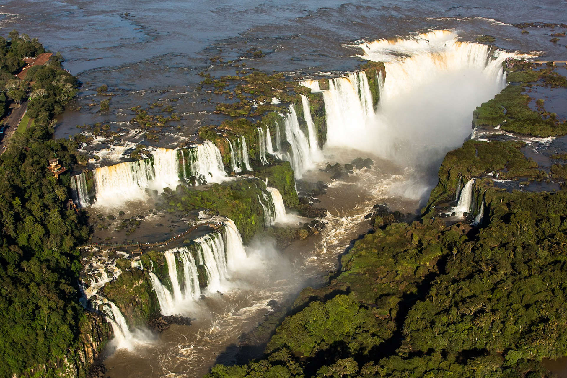 Iguassu Falls, Brazil and Argentina