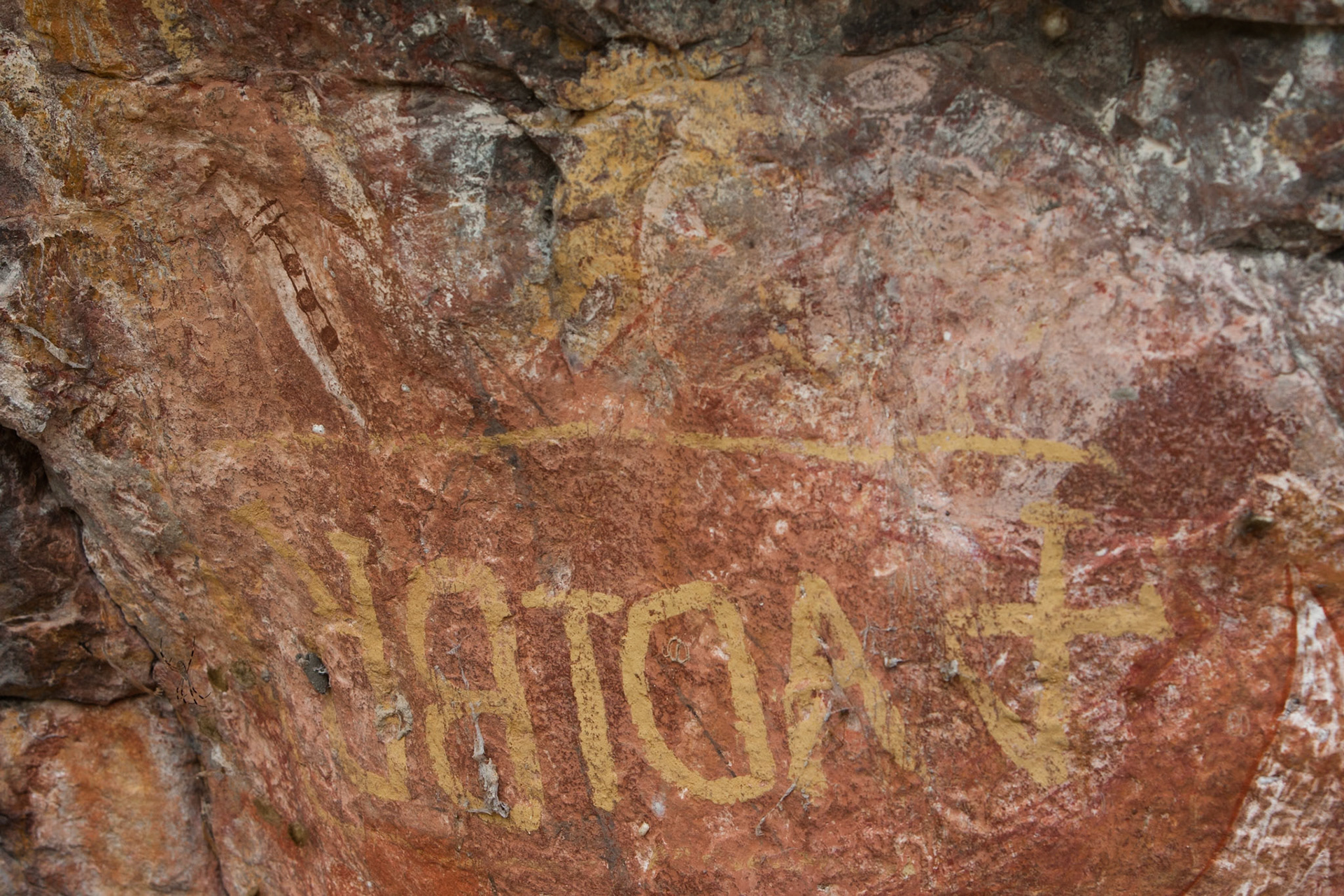 Rock-art. Mount Borradale, Arnhemland, Northern Territory