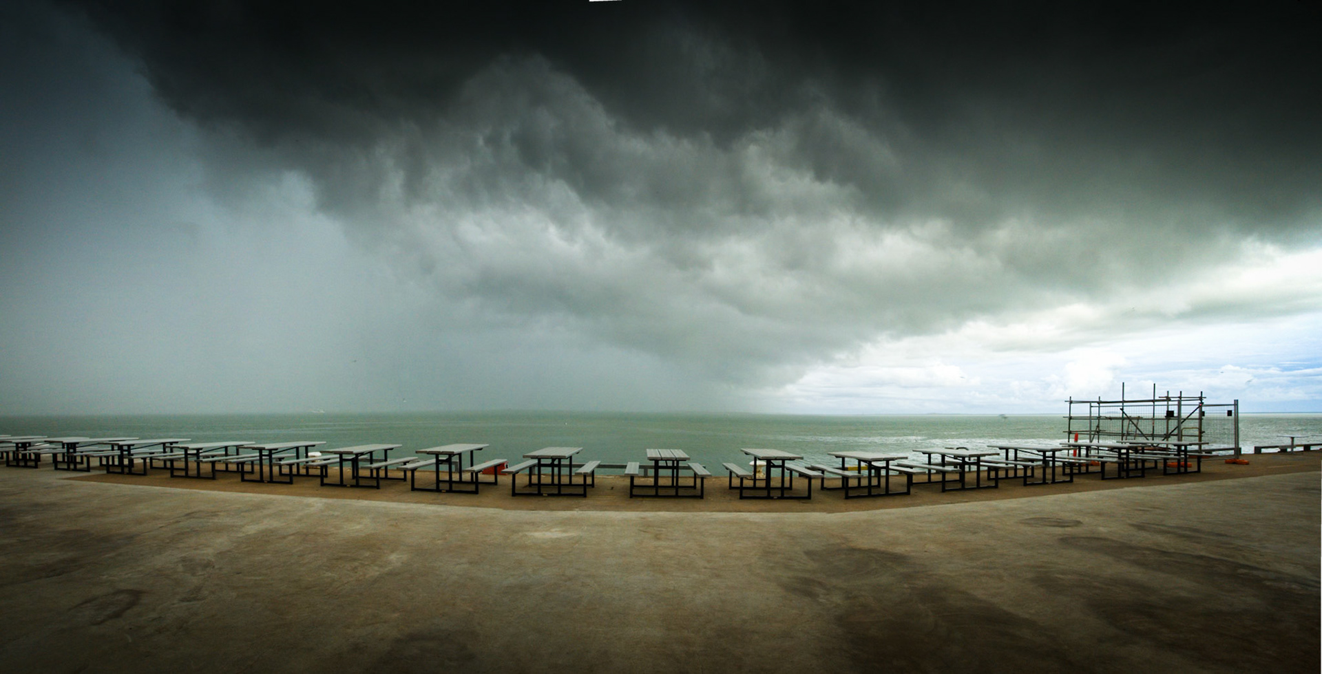 Storm at the waterfront, Darwin, Northern Territory