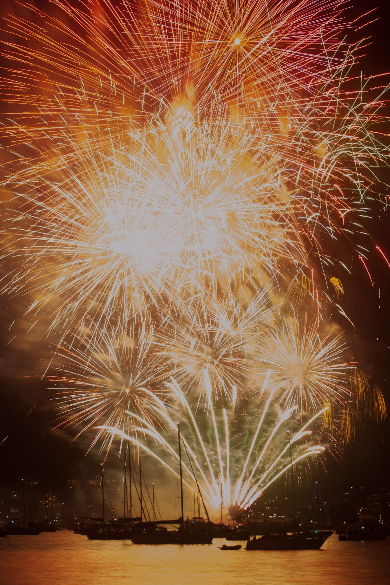 Fireworks, New Year's eve 2012, Sydney