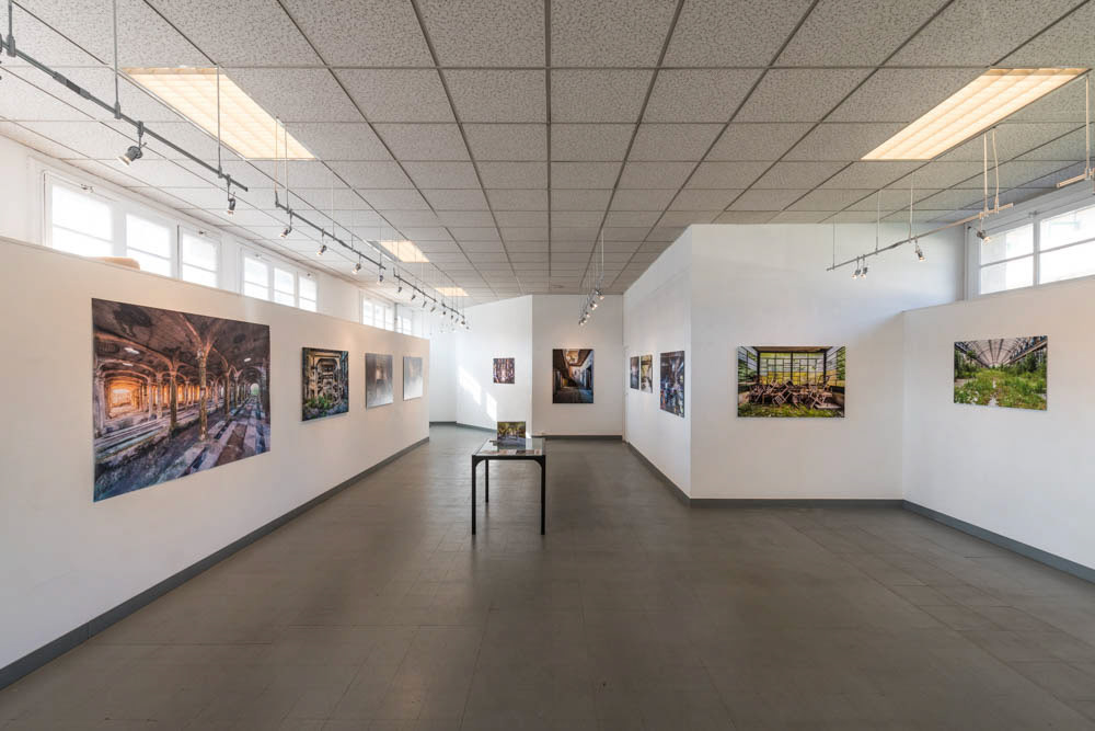 Exposition Fontaine Obscure - Aix-en-Provence Mars 2016 - Les Demeures invisibles sont exposées à la Fontaine Obscure.