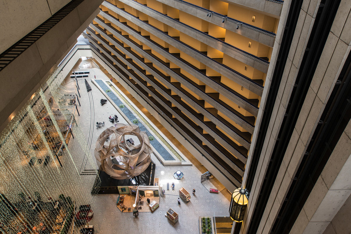 Hyatt Regency San Francisco, John Portman, 1973