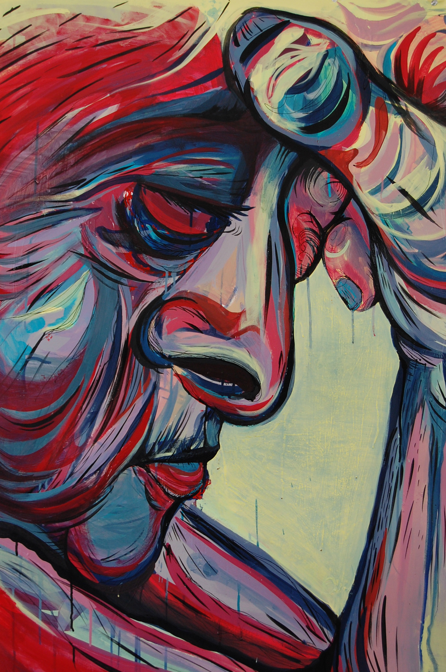 Portrait at 80 | Acrylic 4'x6'