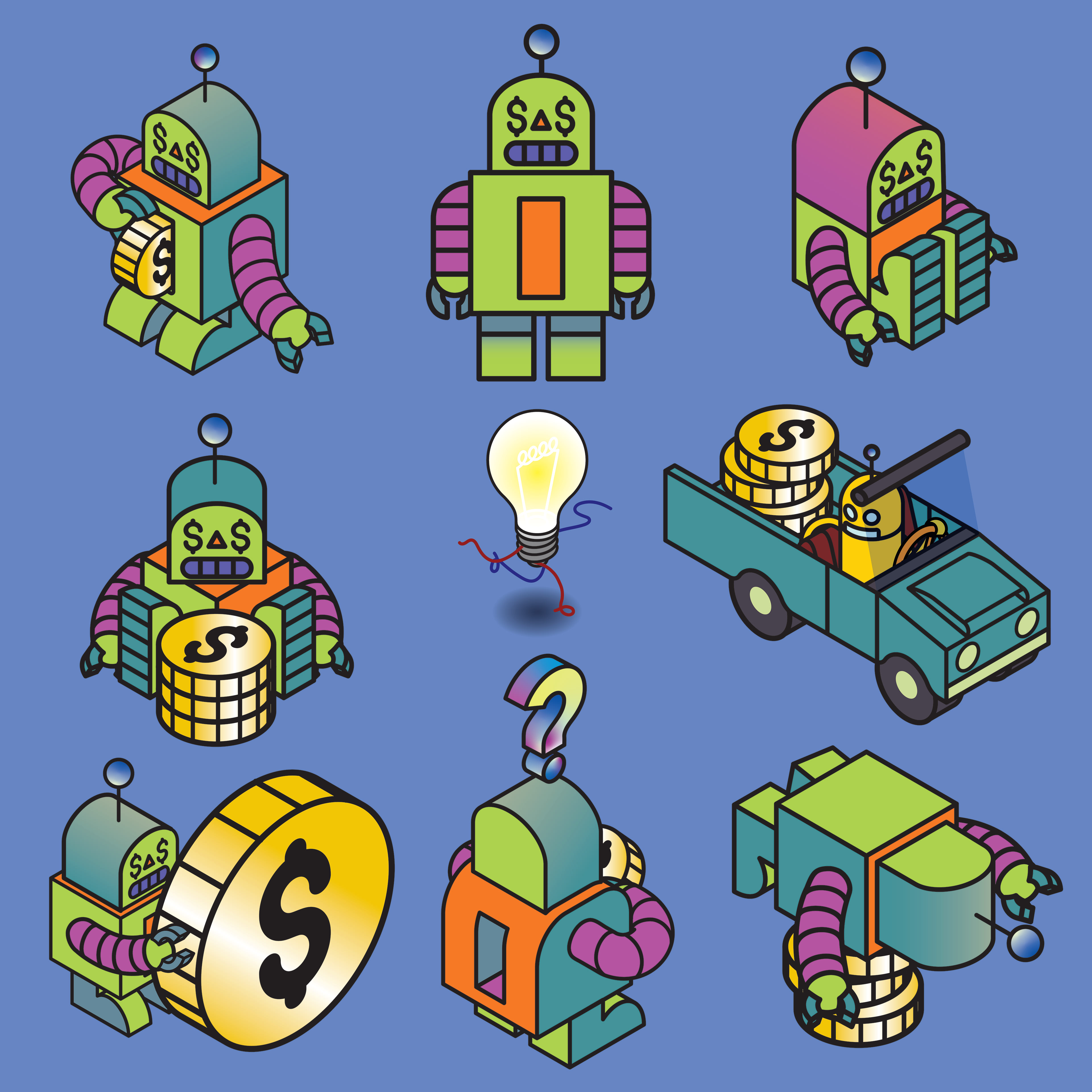 Robot Illustrations