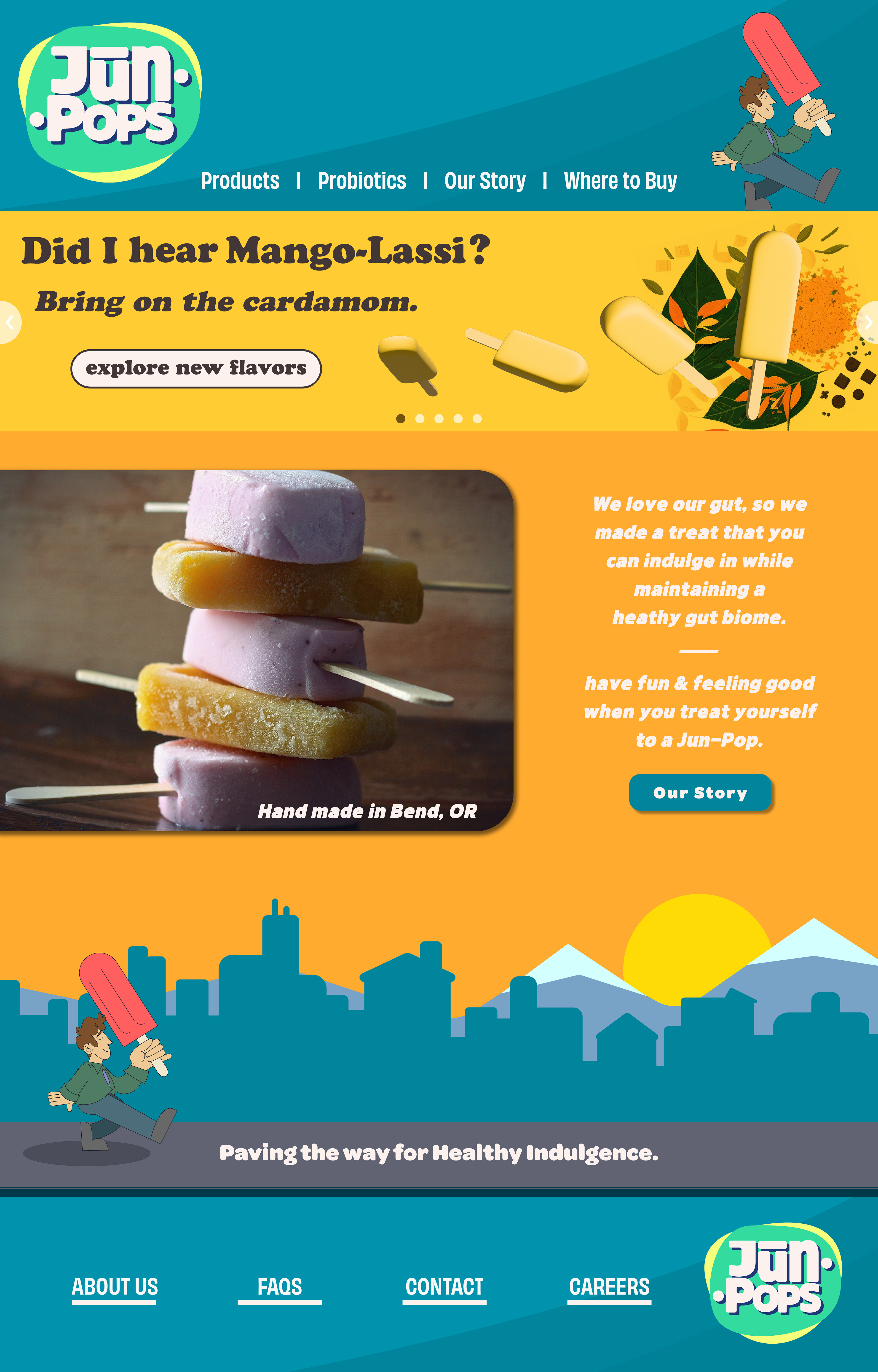 Webpage Design | Adobe Indesign
