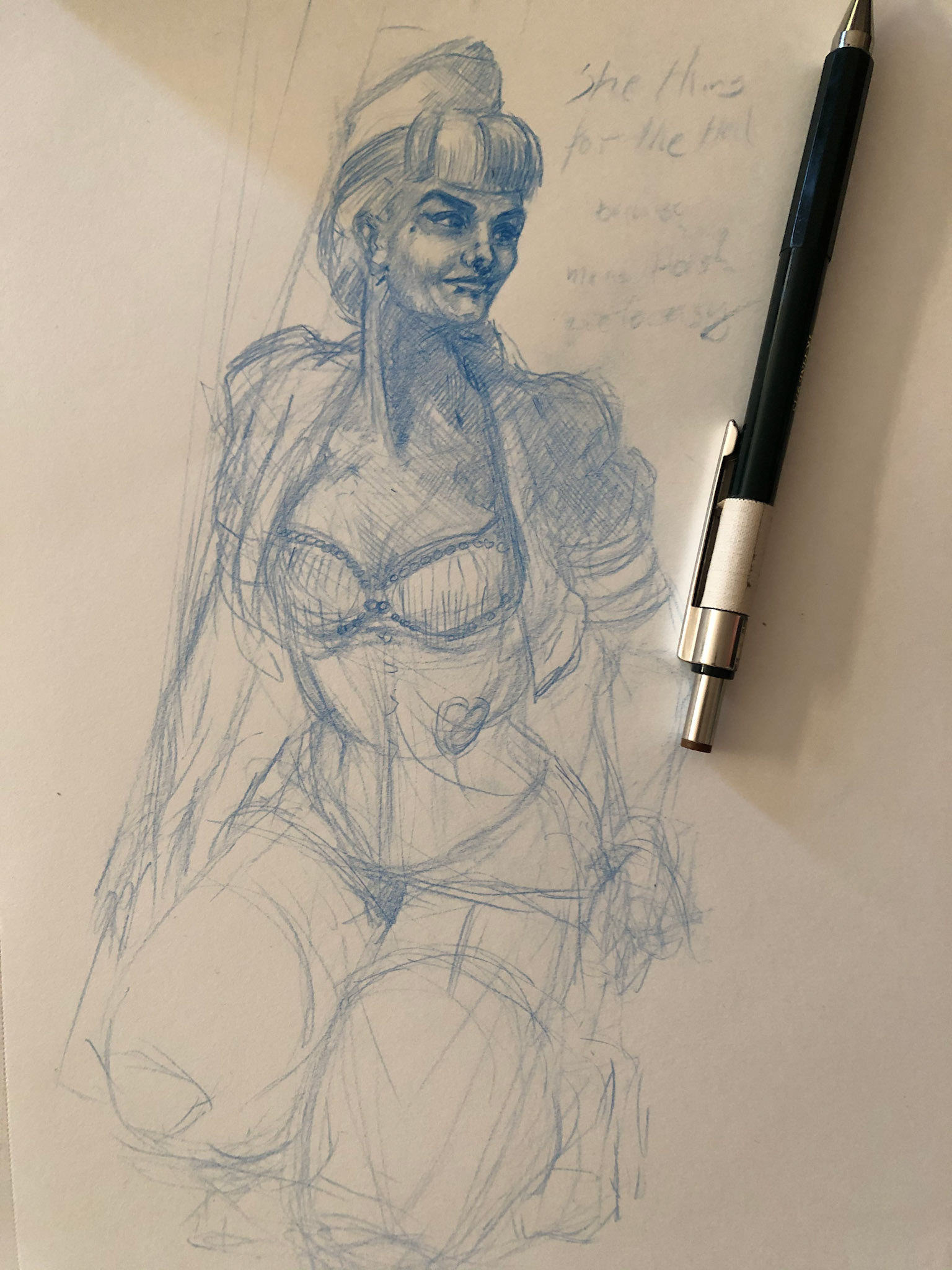 Blue Pencil Prework
