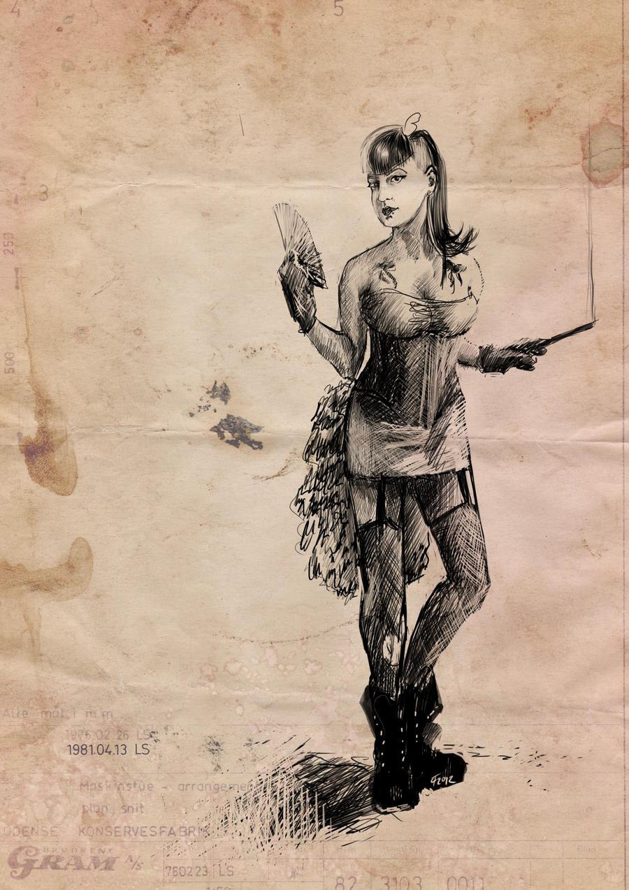 Old Version of the Betty Cage Poster