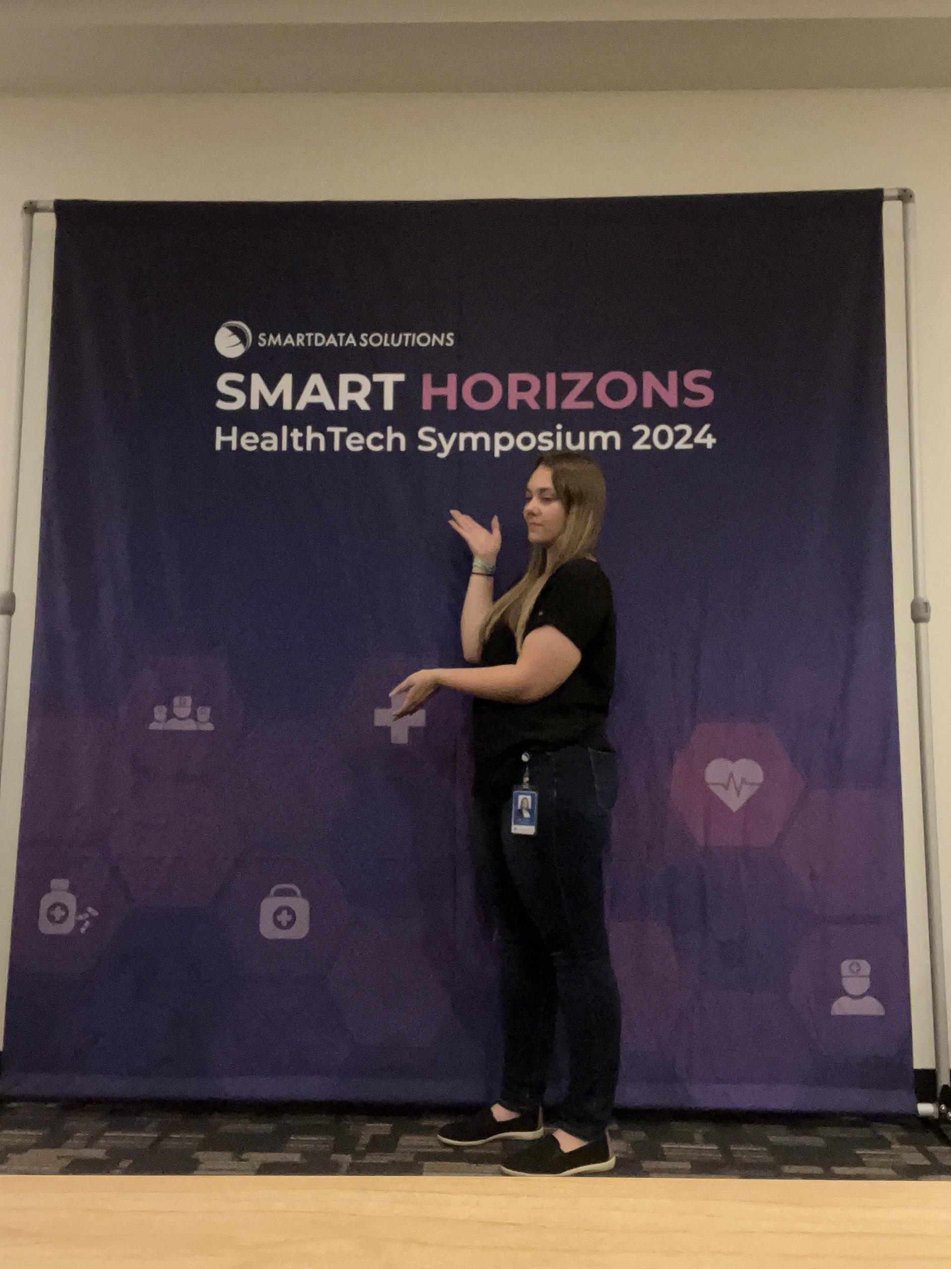 Conference Photo Backdrop Banner - General Side Example