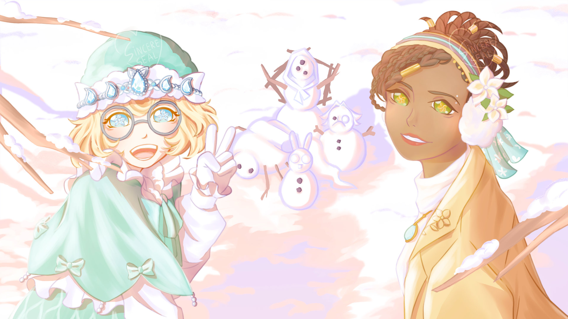 Identity V Fan Art: Snow Day