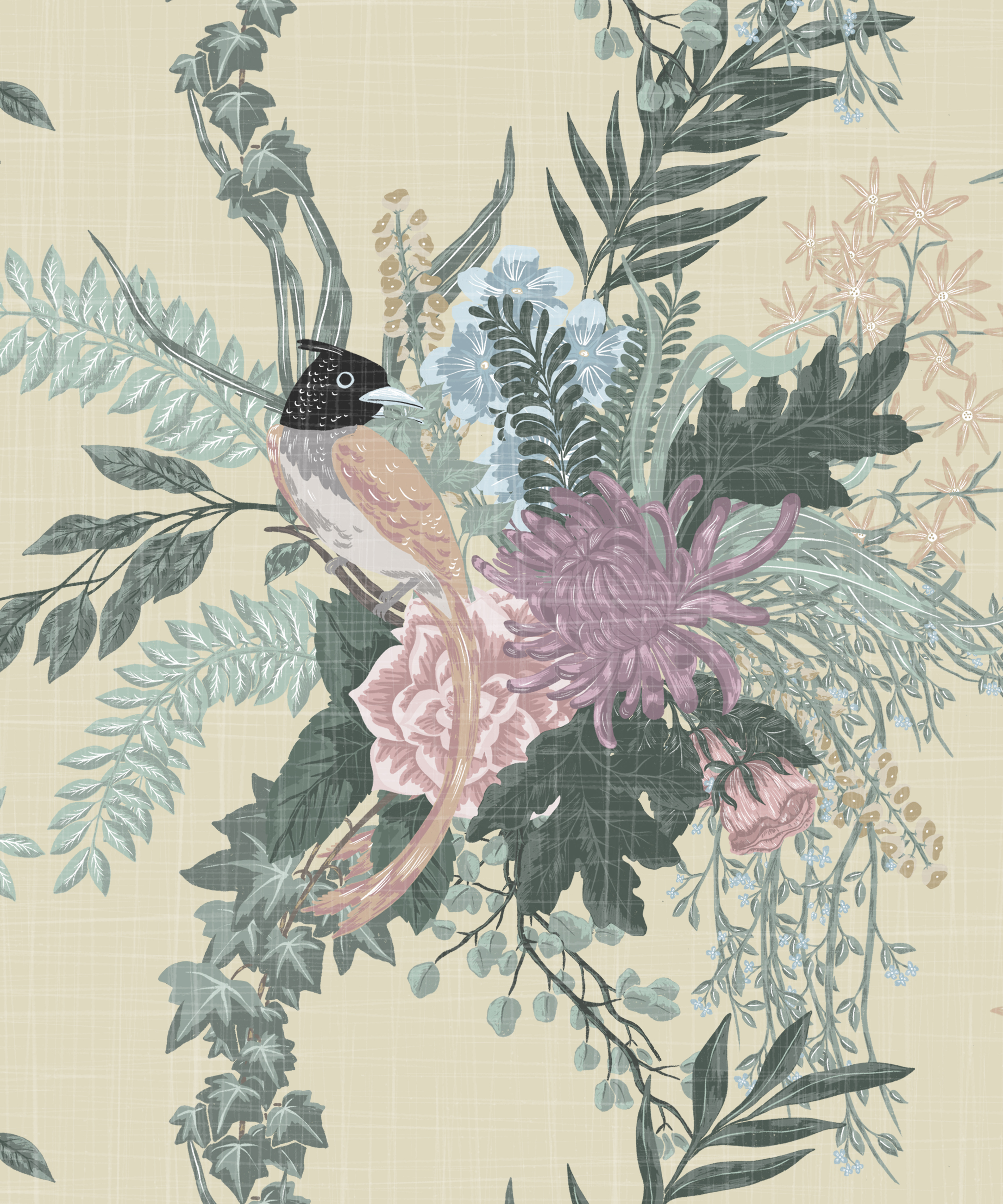 Bird's Nest Chintz