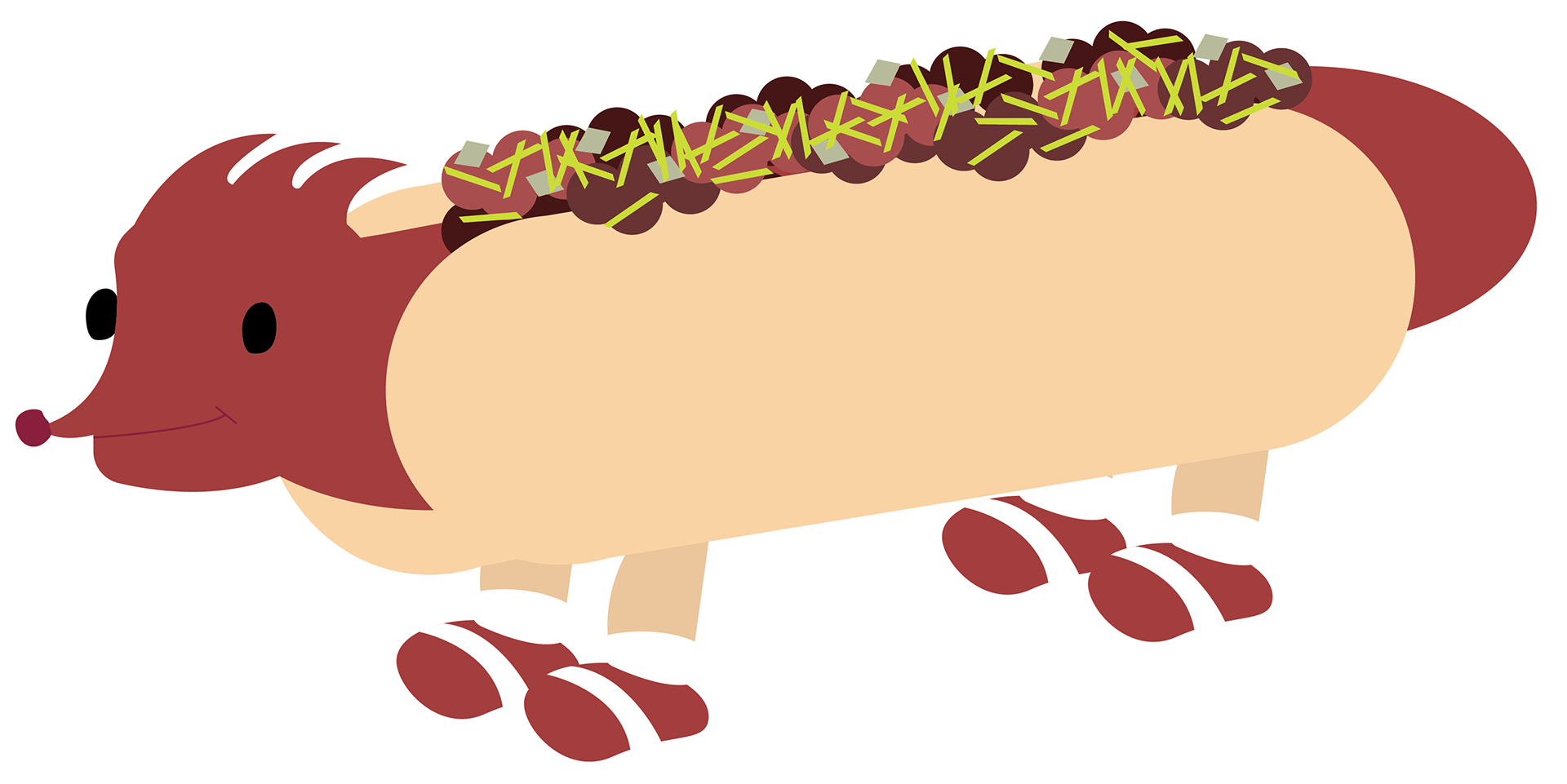 'Sonic the Chili-Dog' Parody Illustration for Sonic The Hedgehog