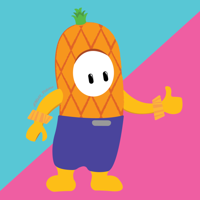 'Fall Guys' Illustration