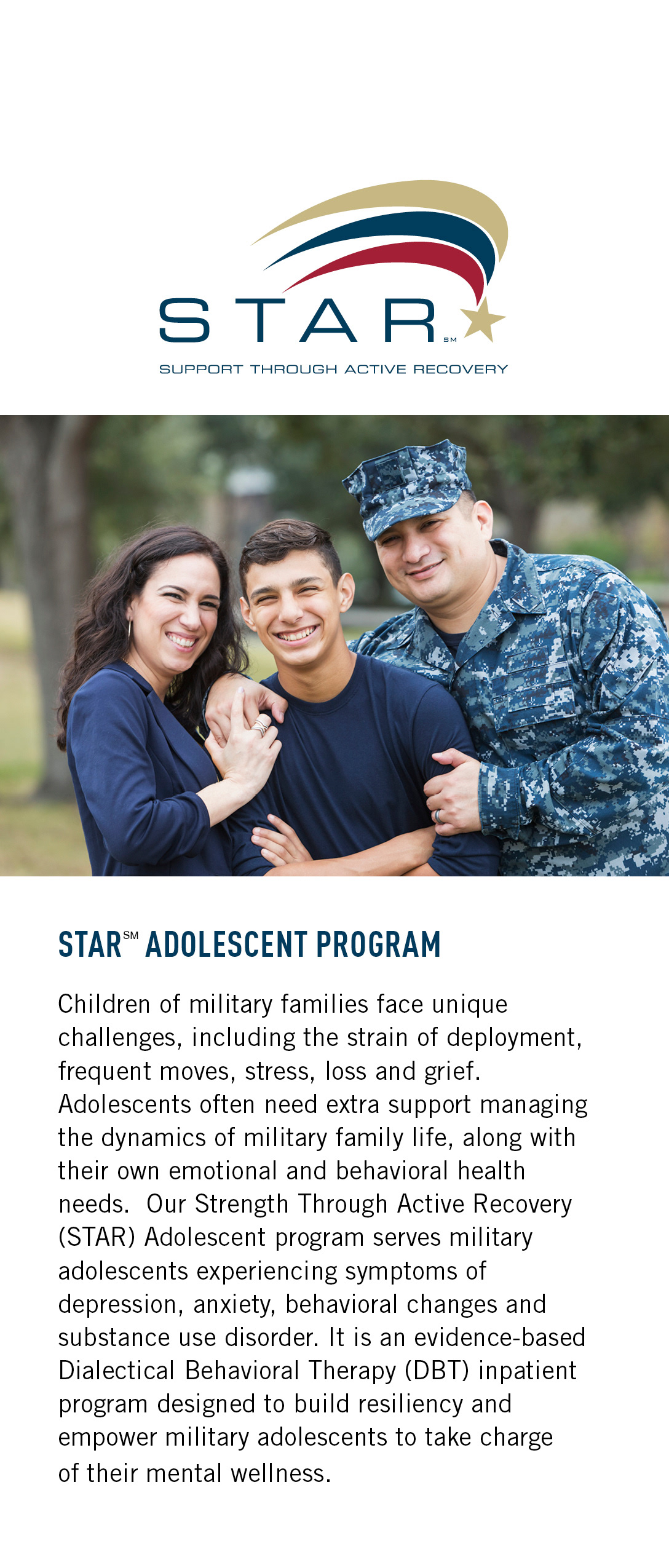 BROCHURE INSERT - FRONT