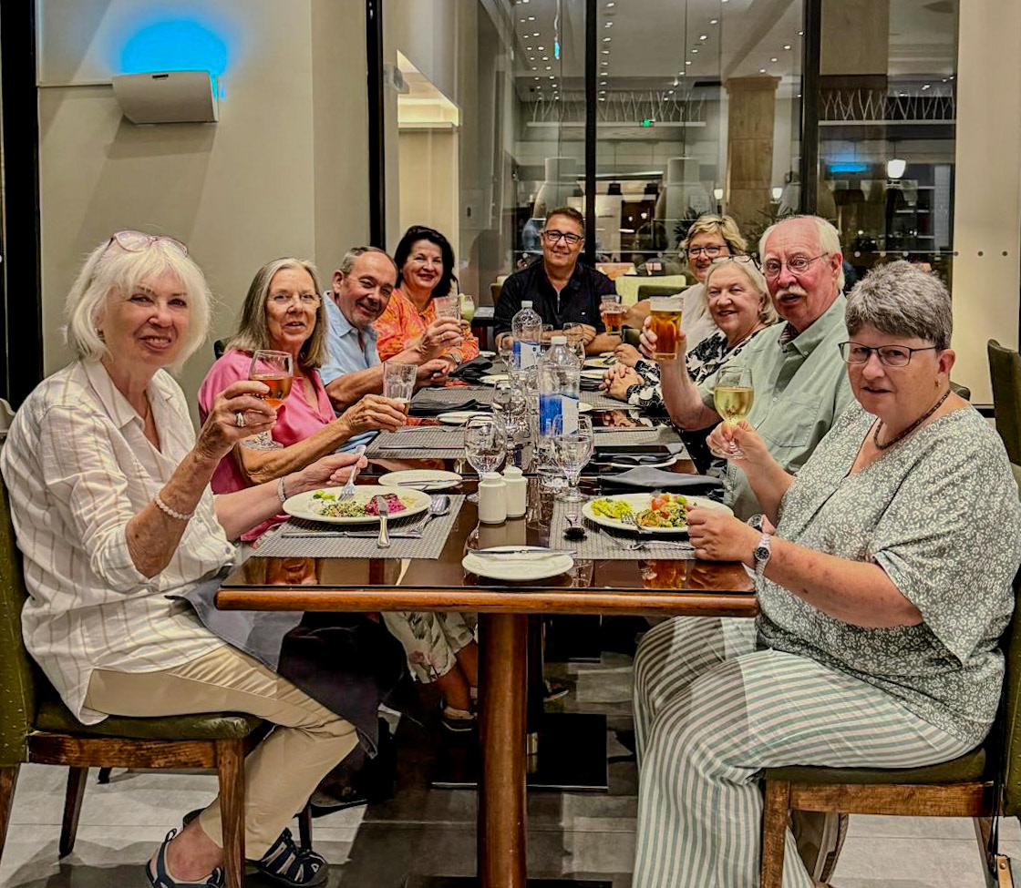 Gesche, Monika, Holger, Anna, Kai, Christina, Heidi, Kalle, Christine