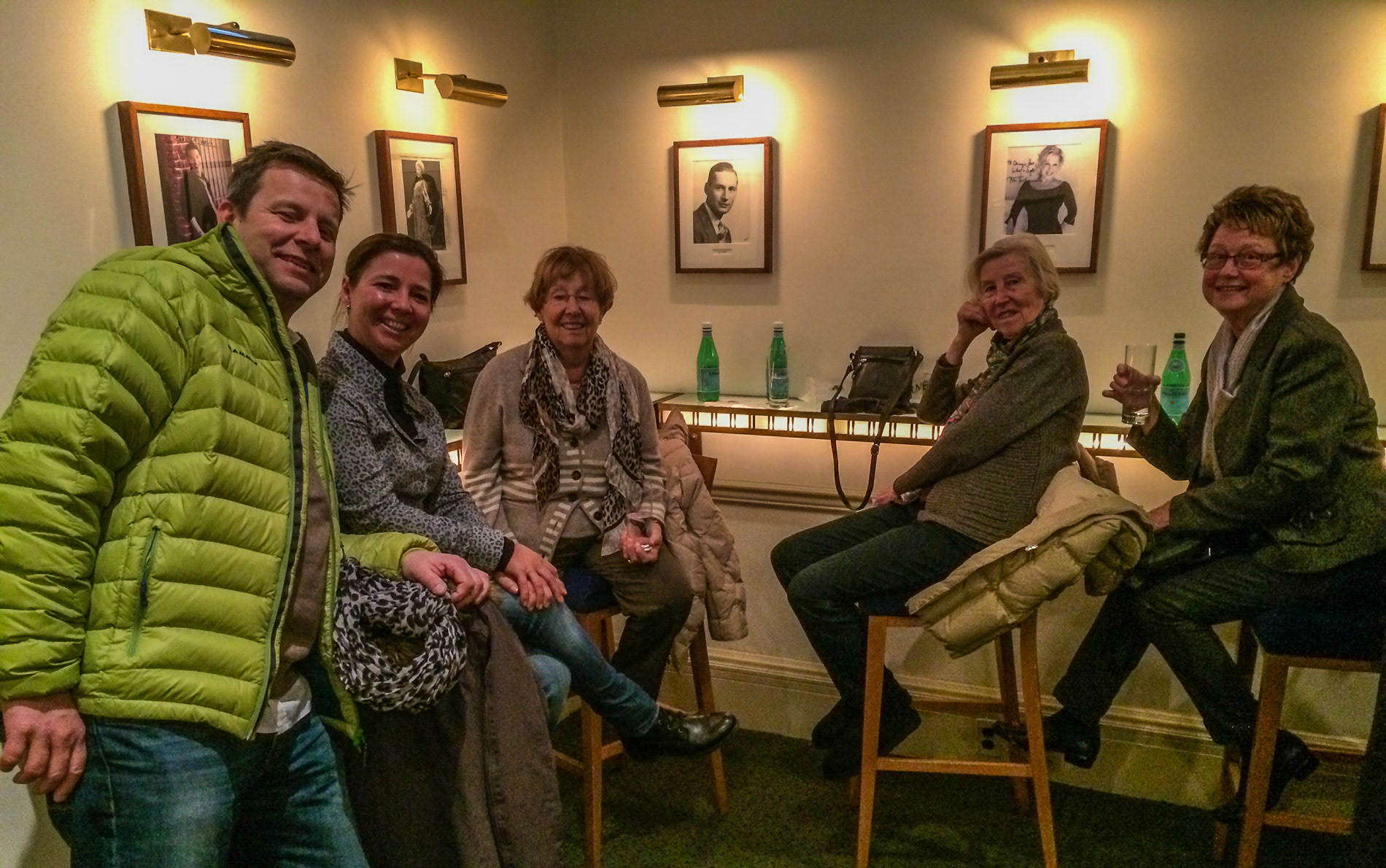 noch eine Stärkung vor dem Konzert in der Carnegie Hall