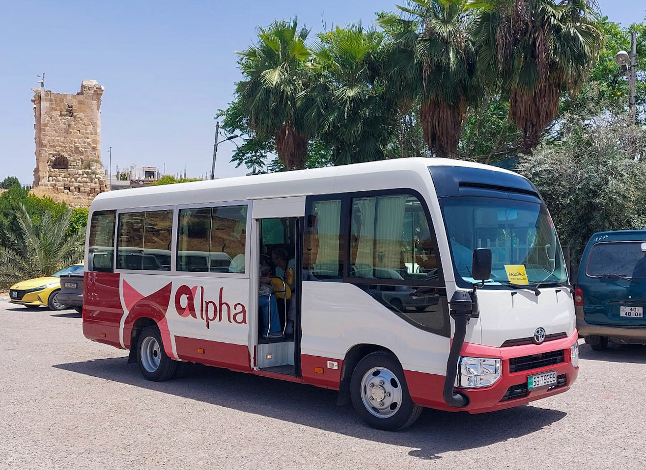 unser "Wohnzimmer" - der Reisebus