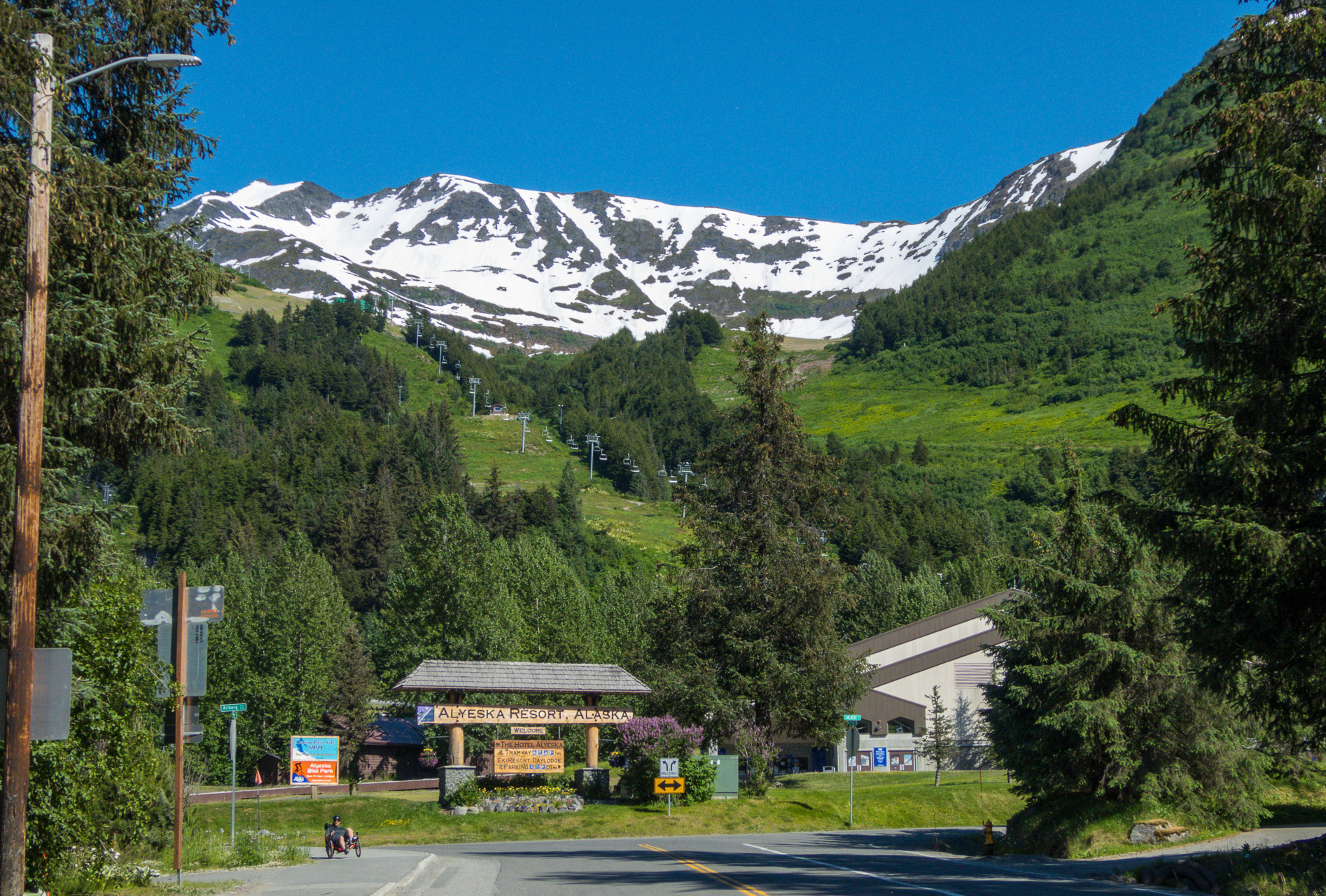 Skigebiet - leider geschlossen ;-)