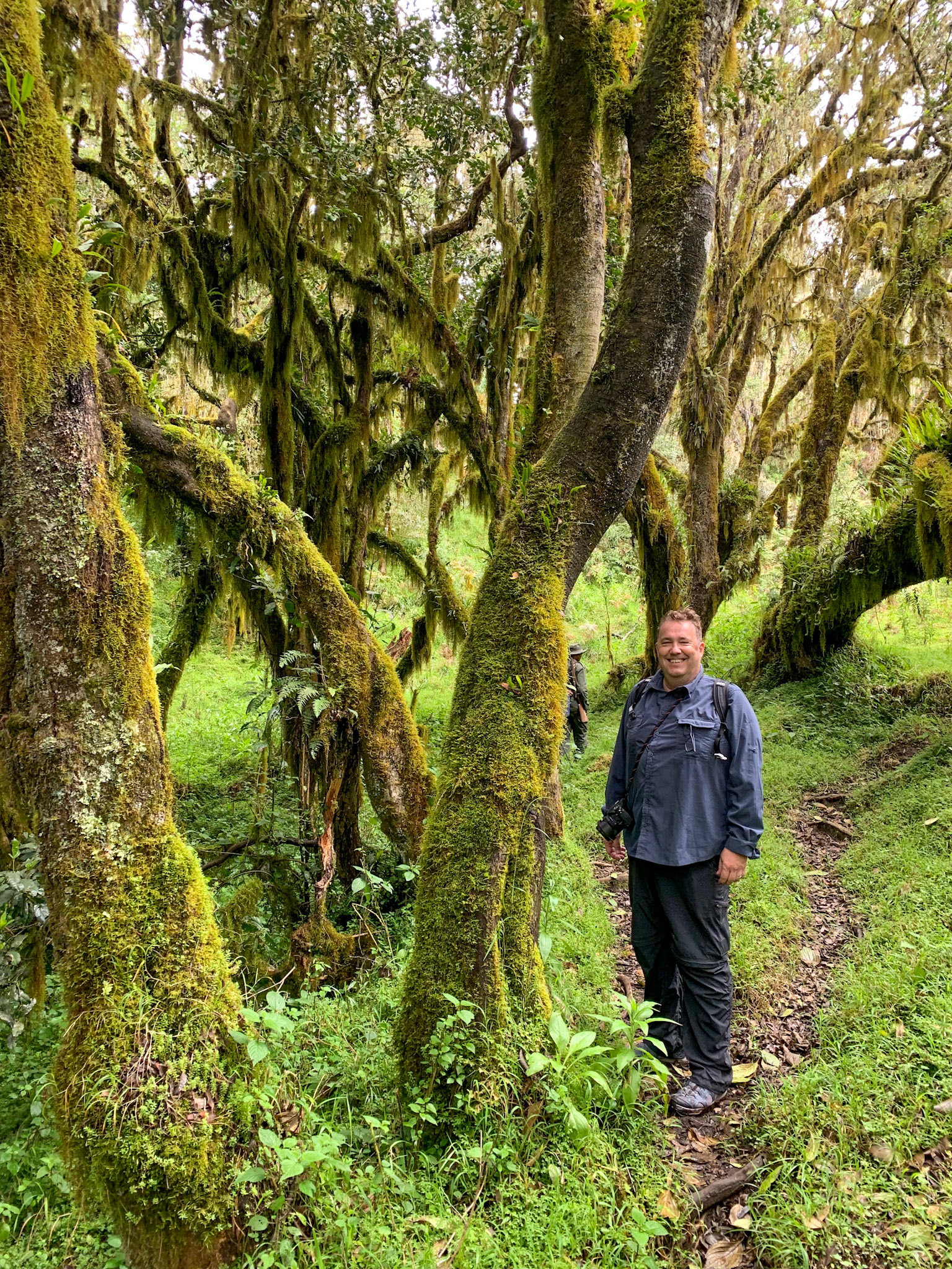 Fußweg zum Mt.Meru Krater