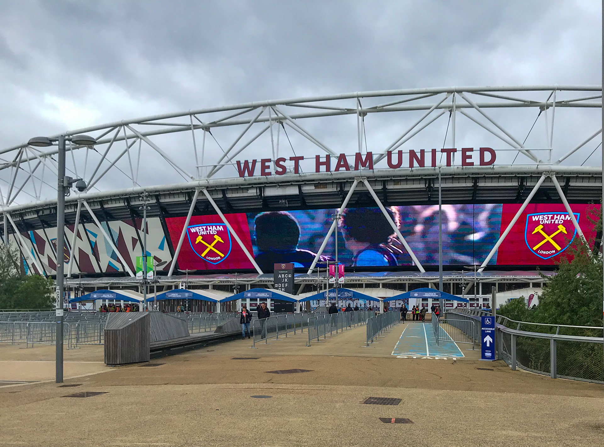 Stadion von West Ham United