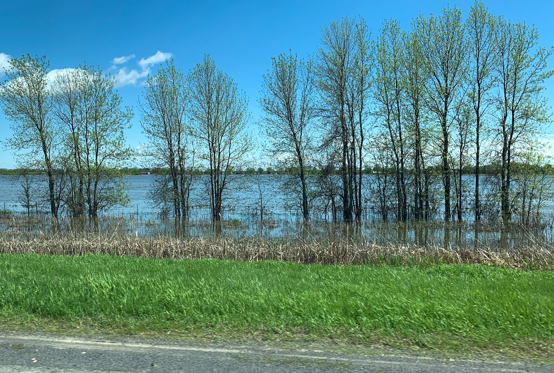 Spuren des Hochwassers