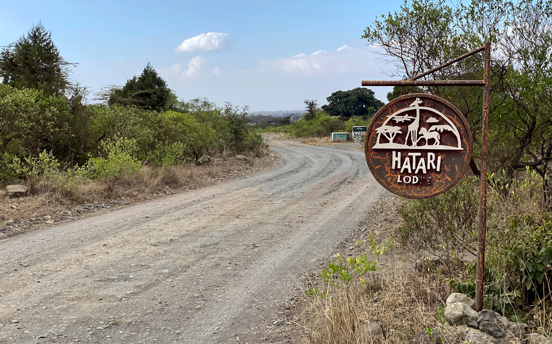angekommen in der Hatari Lodge