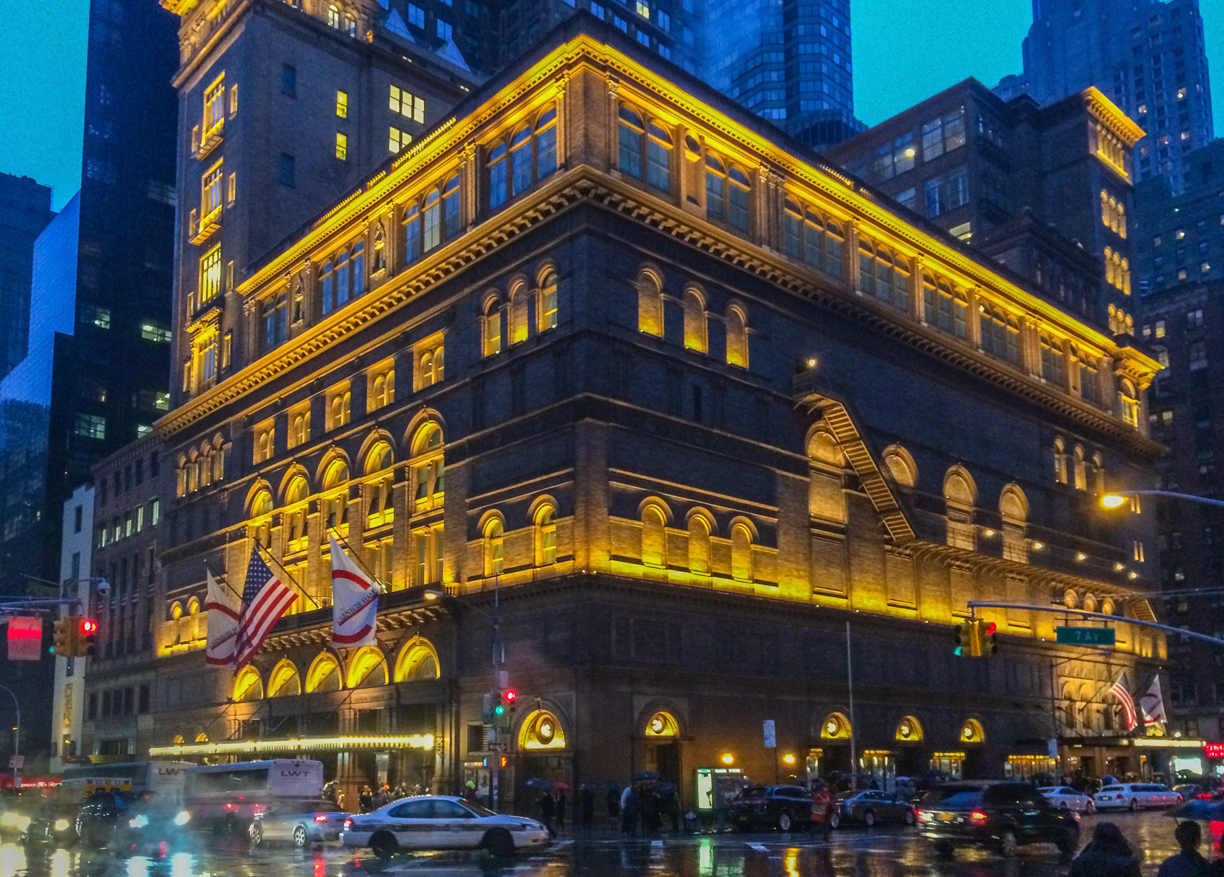 Carnegie Hall von außen