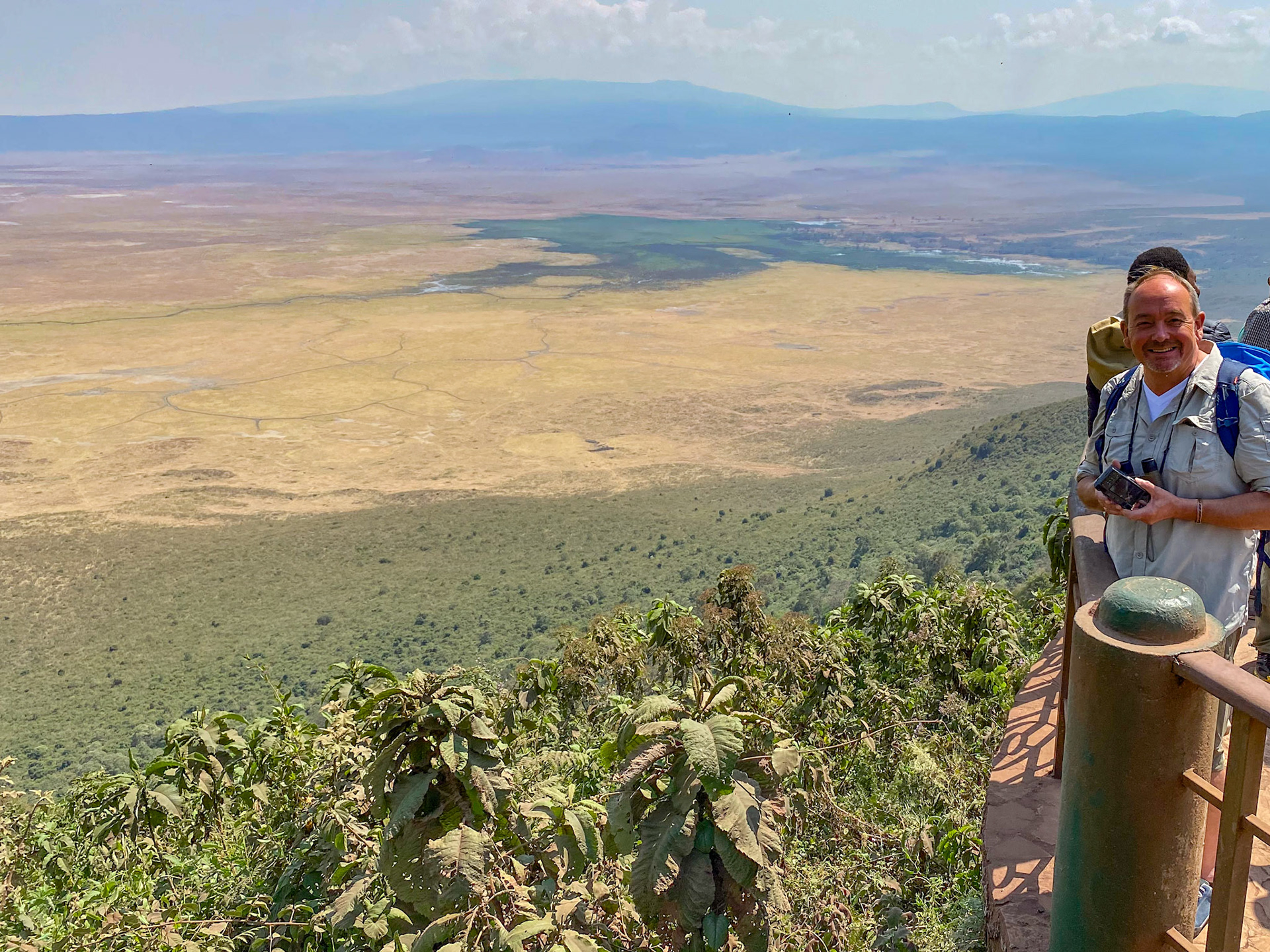 Blick auf den Ngorongoro Krater