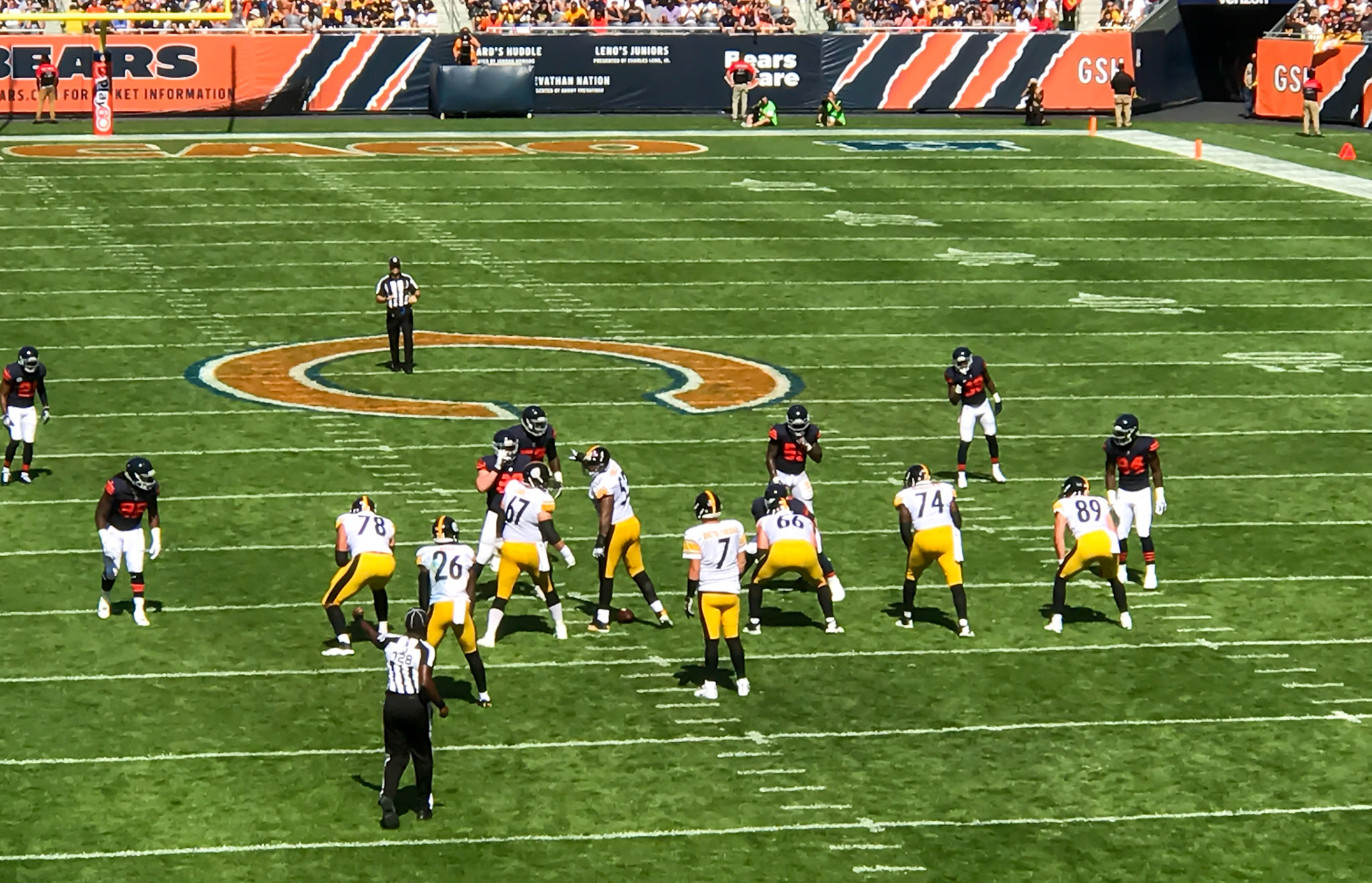 Steelers vs. Bears