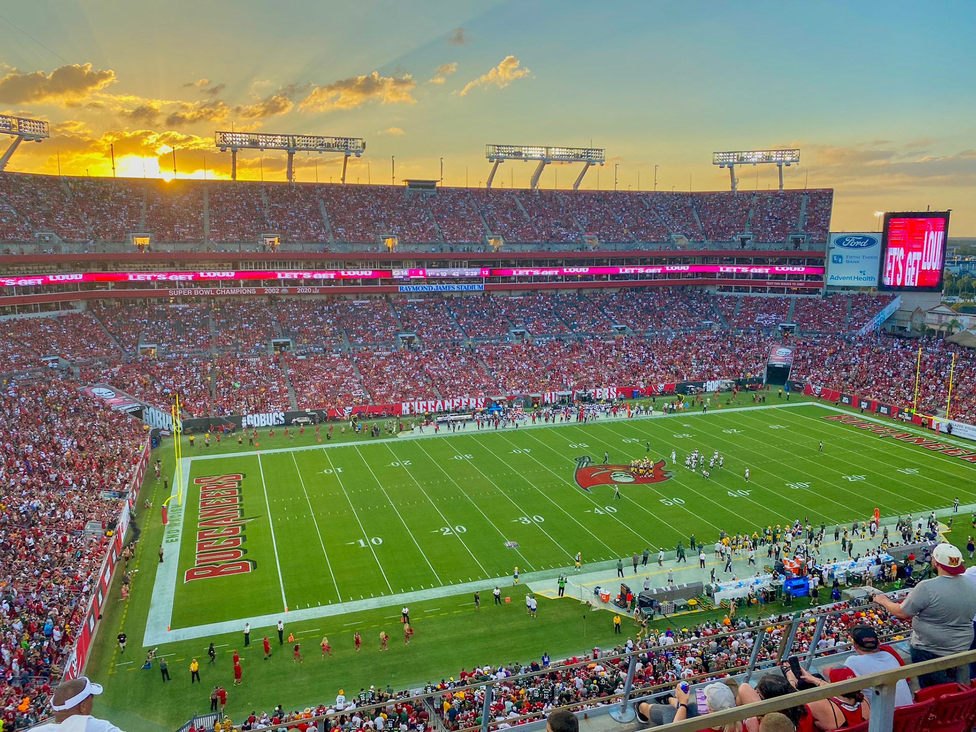 Green Bay Packers vs. Tampa Bay Bucs