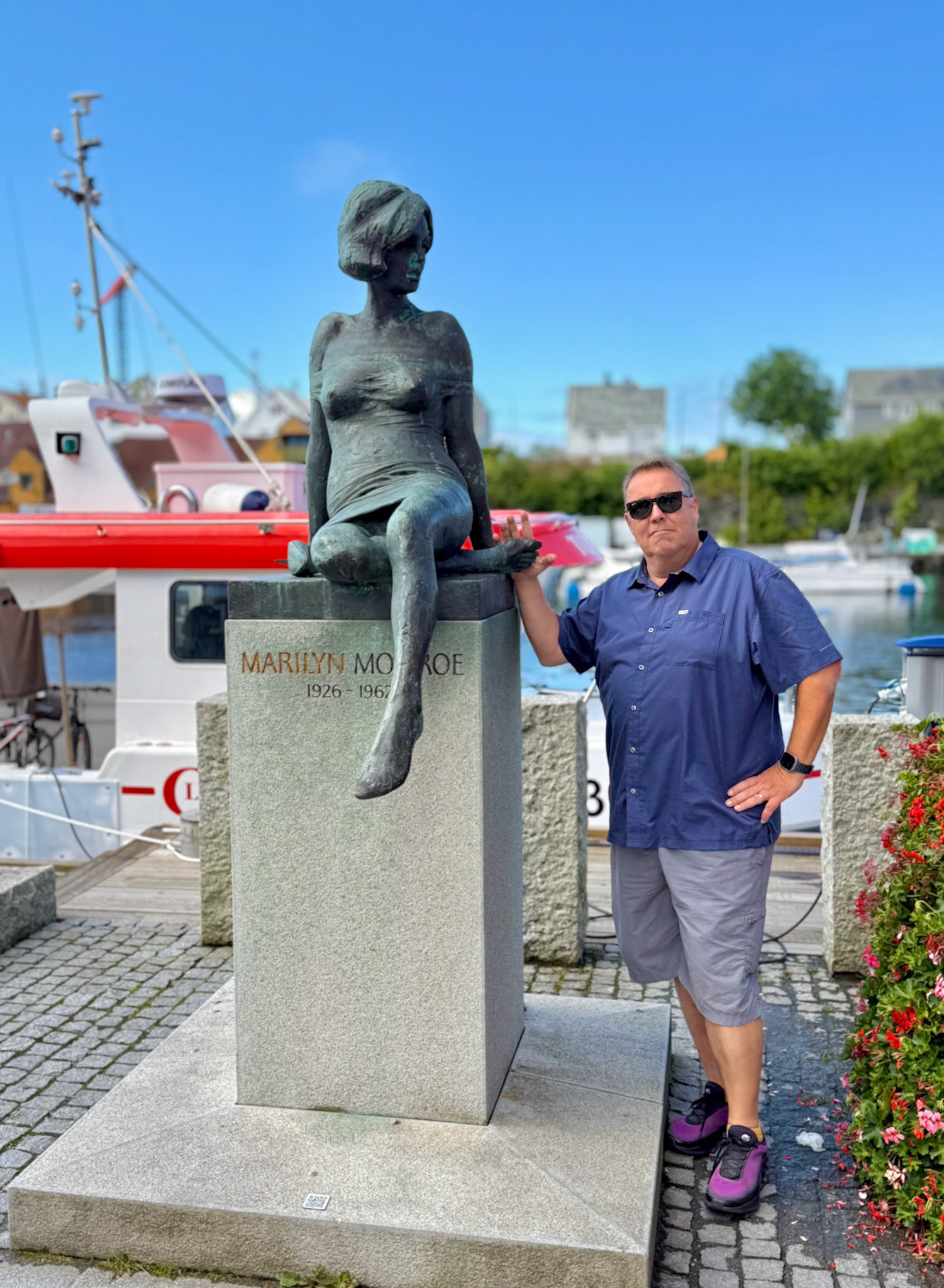 Ålesund: Marilyn Monroe (links)