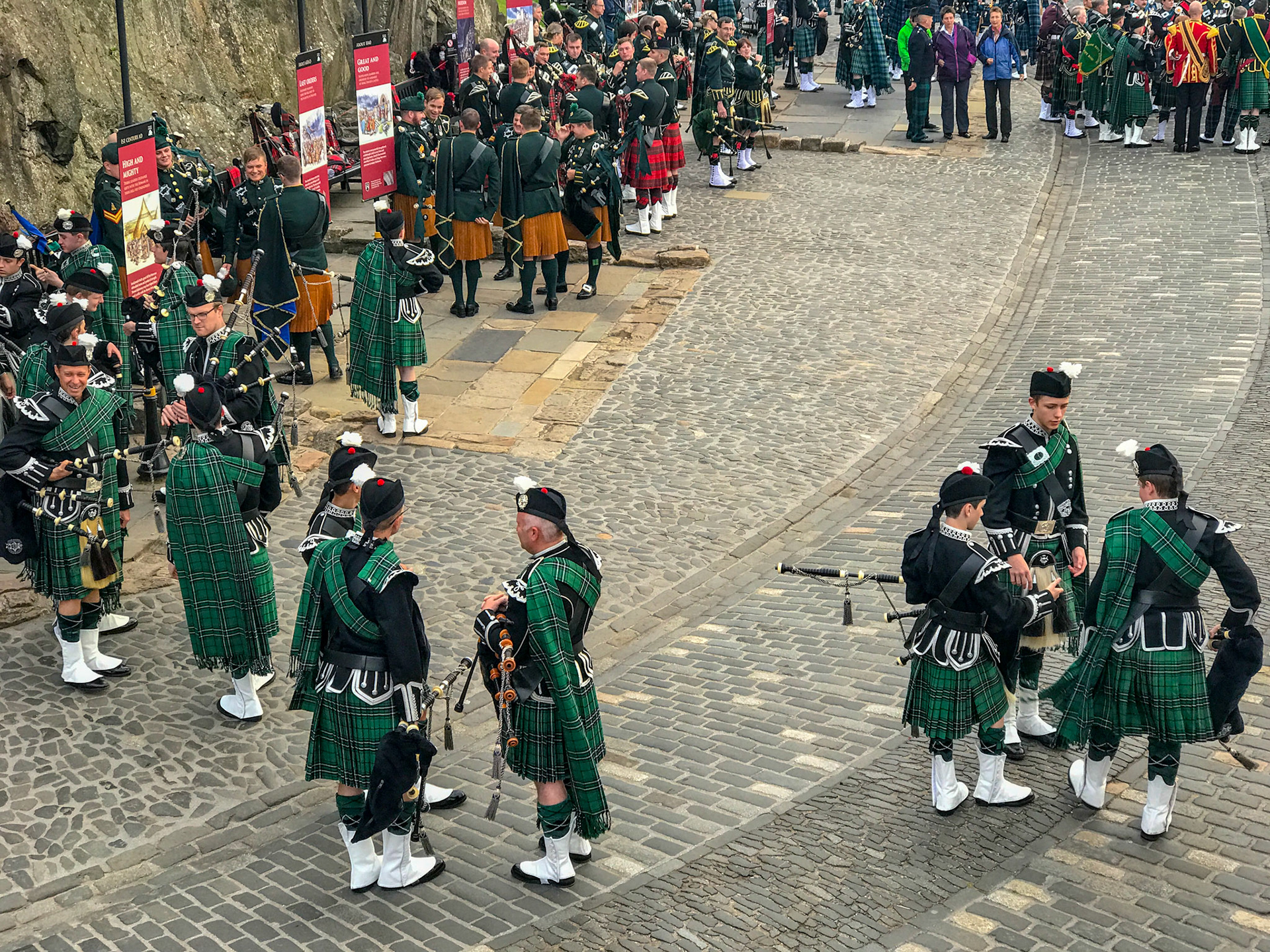 Edinburgh Tattoo Backstage Führung