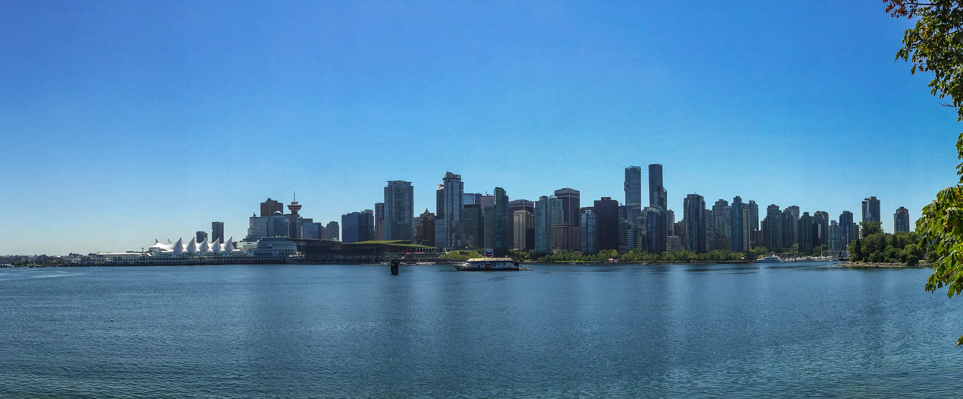 Blick vom Stanley Park aus
