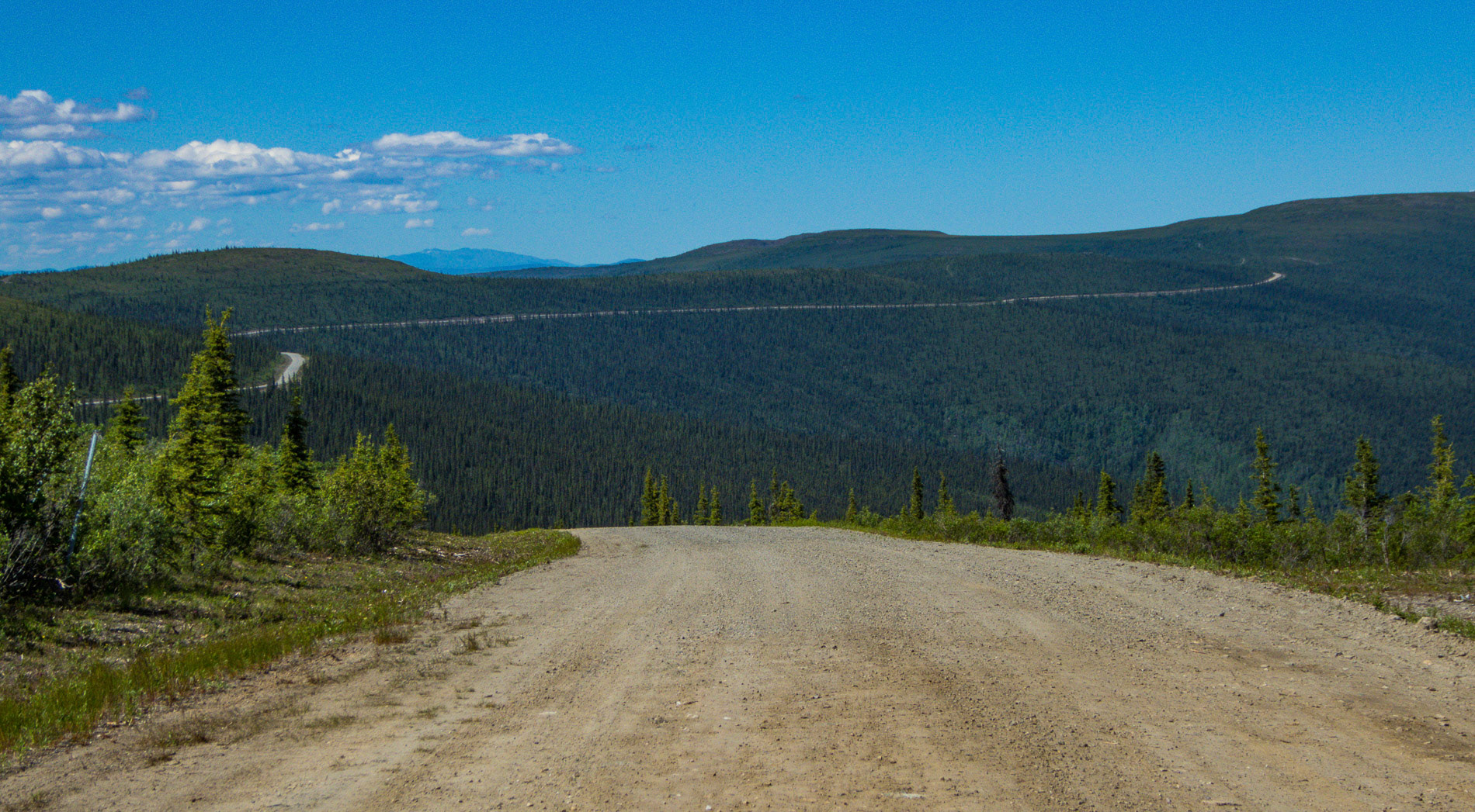 Top of the world highway (von Chicken nach Dawson City)
