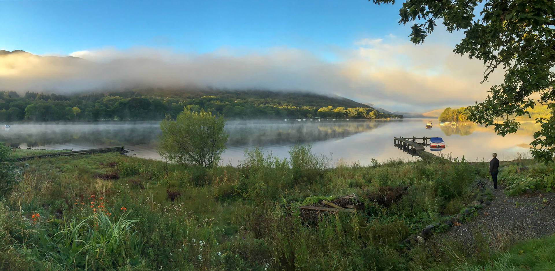 morgens am Loch Earn