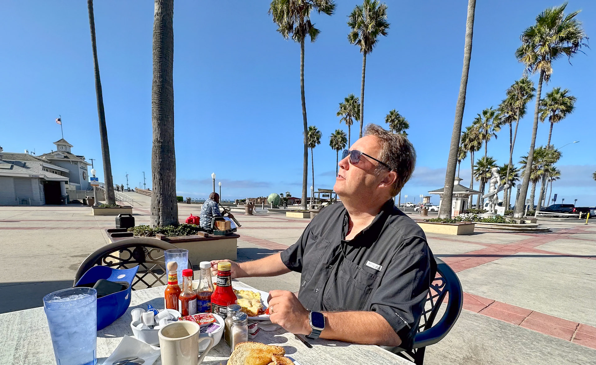 Frühstück in Newport Beach, L.A.