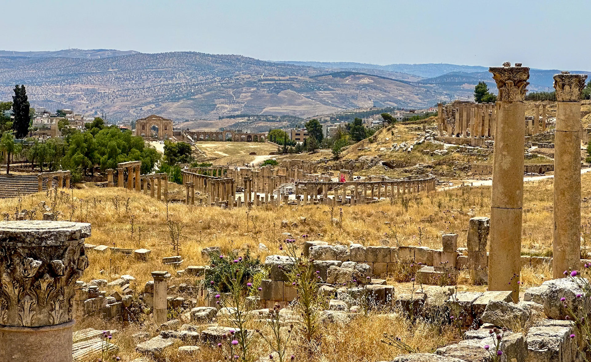 Oval Plaza, Jerash (Gerasa)