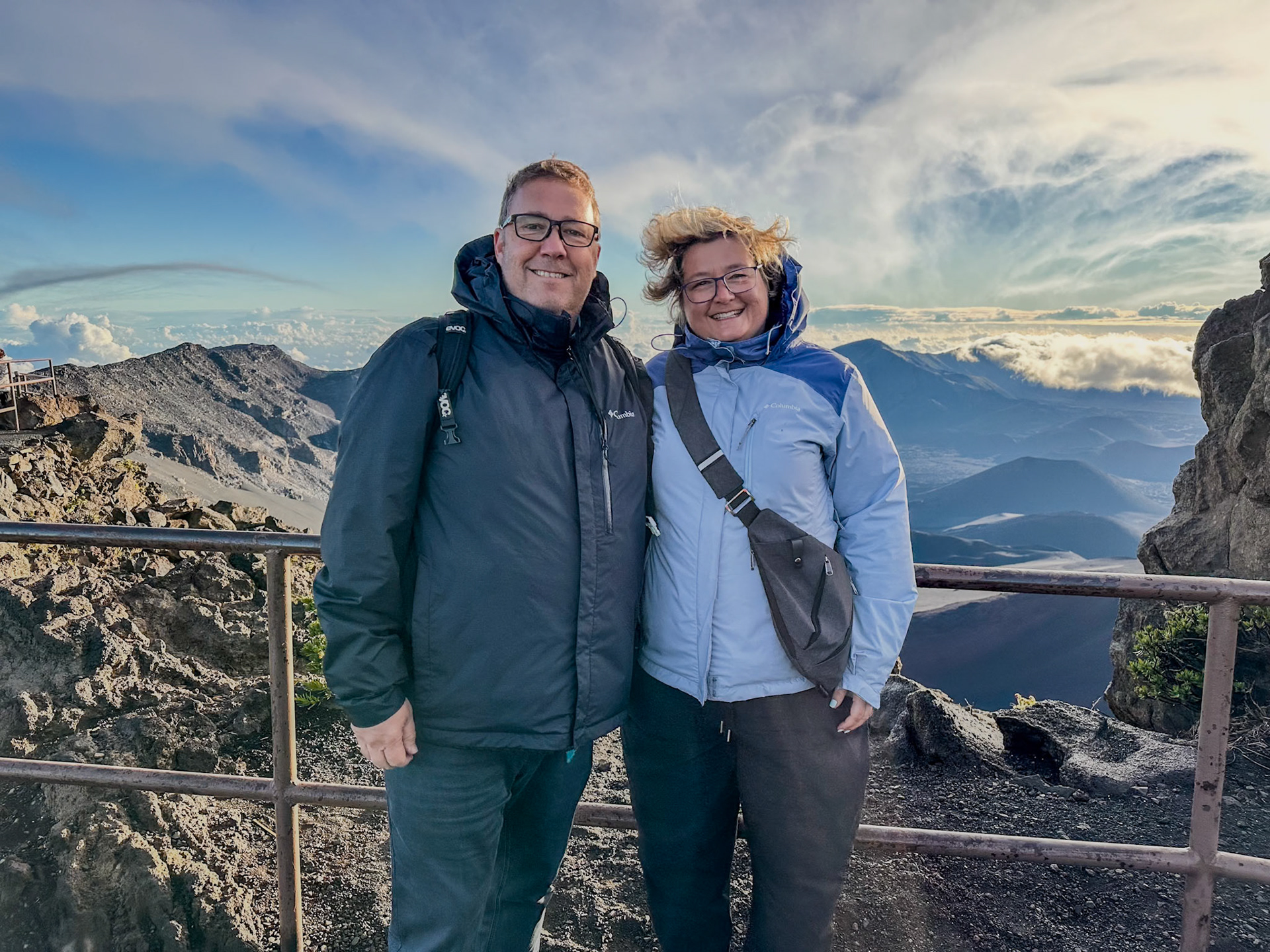 Sonnenaufgang am Haleakala (3055m)