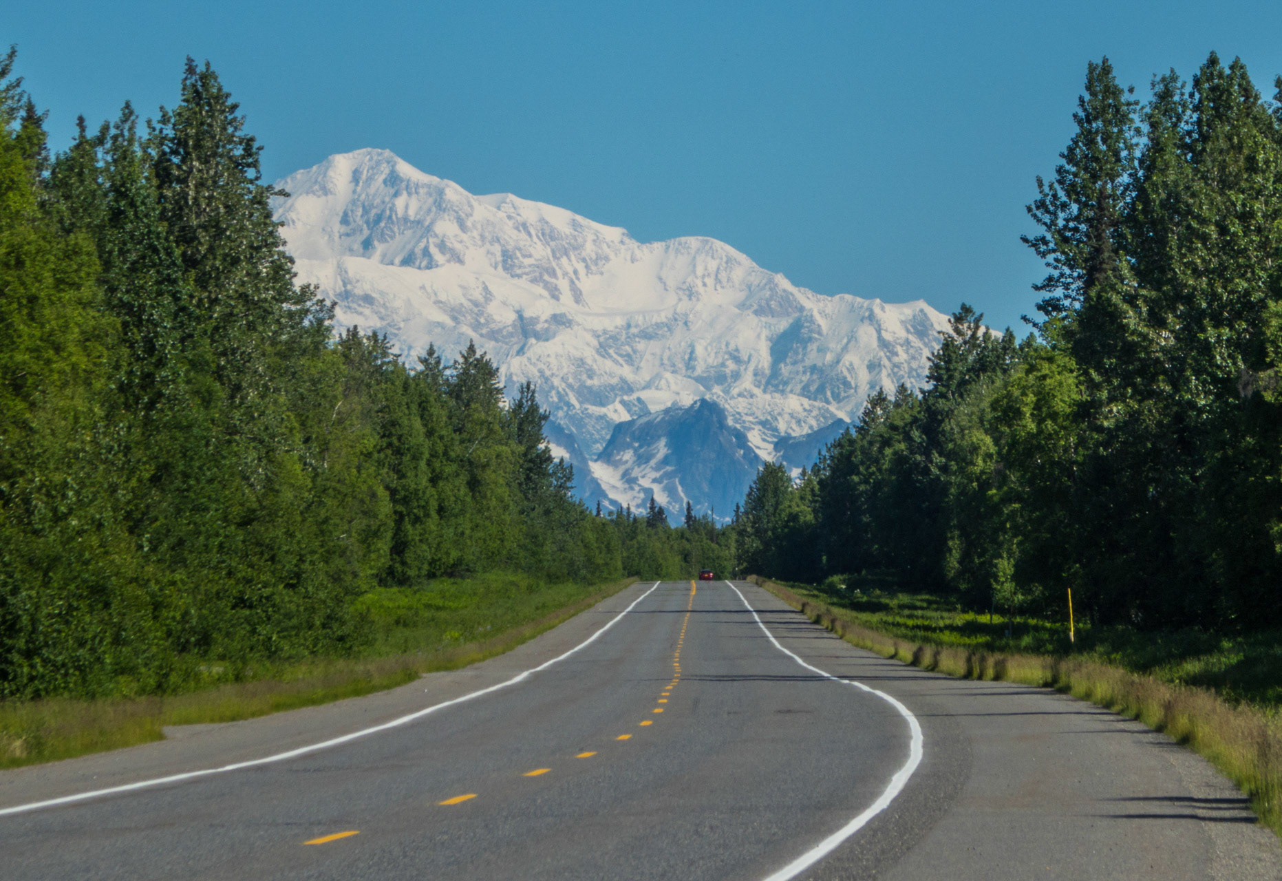 Parks Highway und Denali