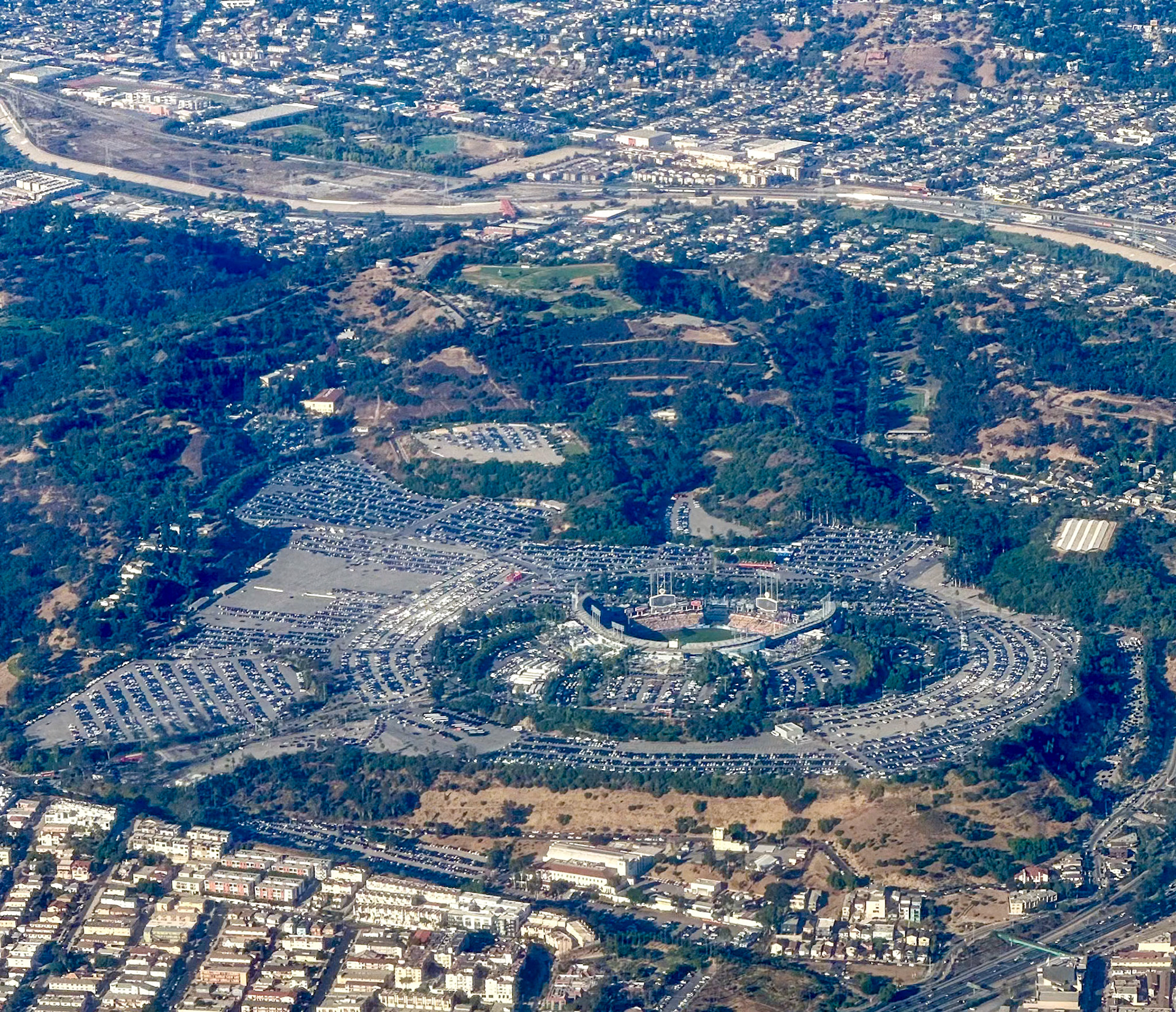 Dodgers Stadium. L.A. (world series)