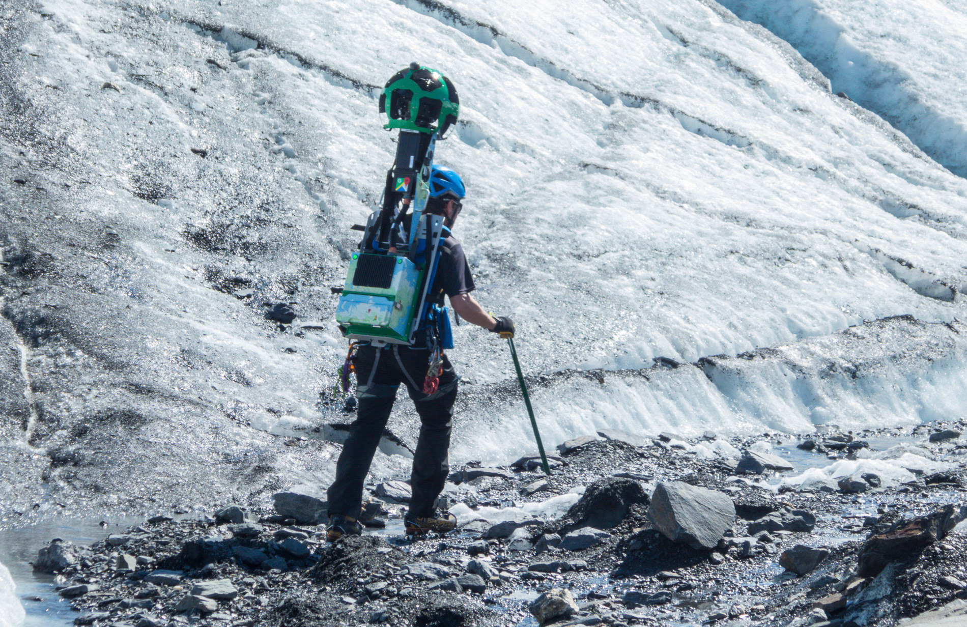 Google goes Matanuska Glacier