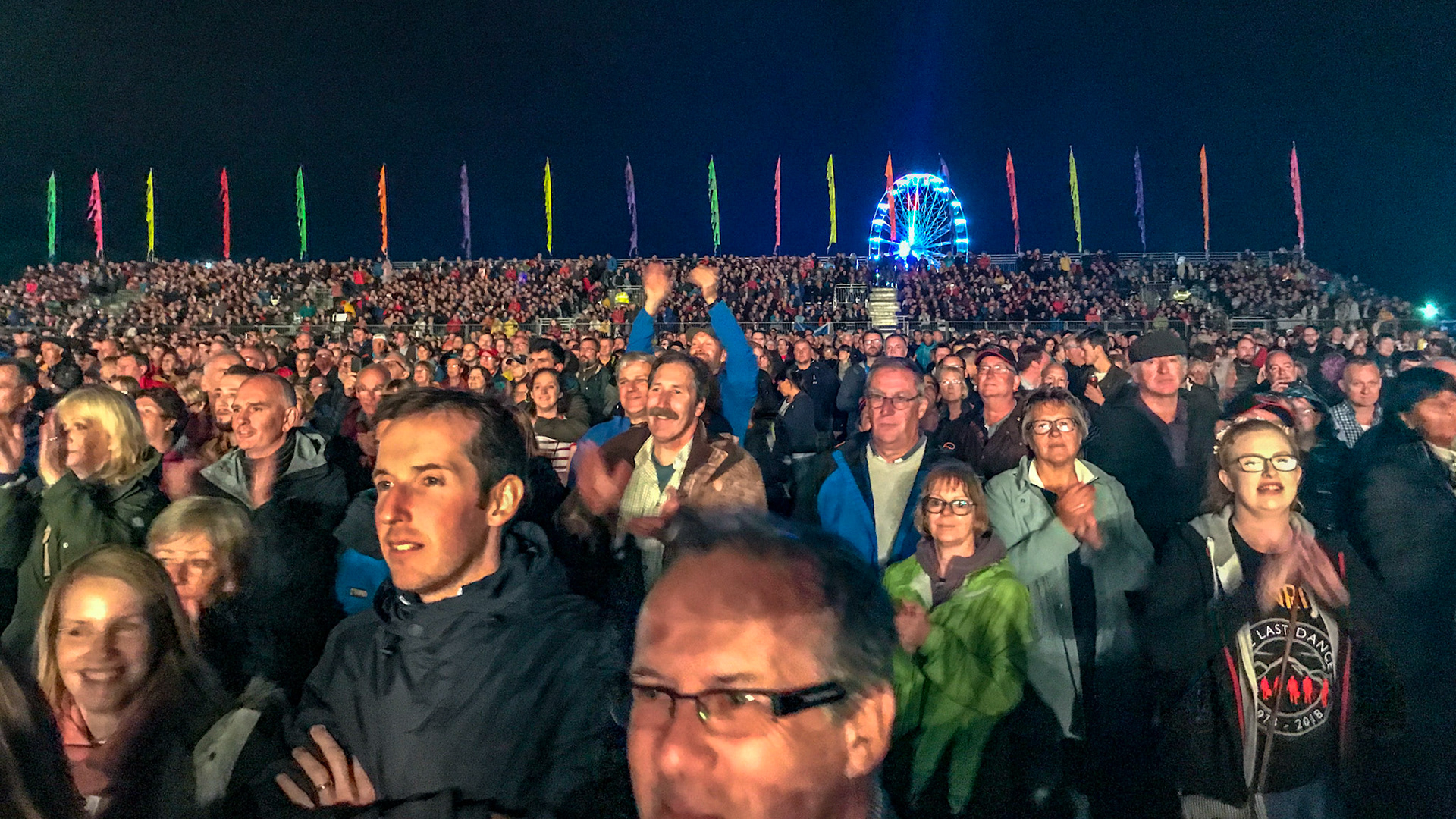 Runrig open air vor dem Stirling Castle