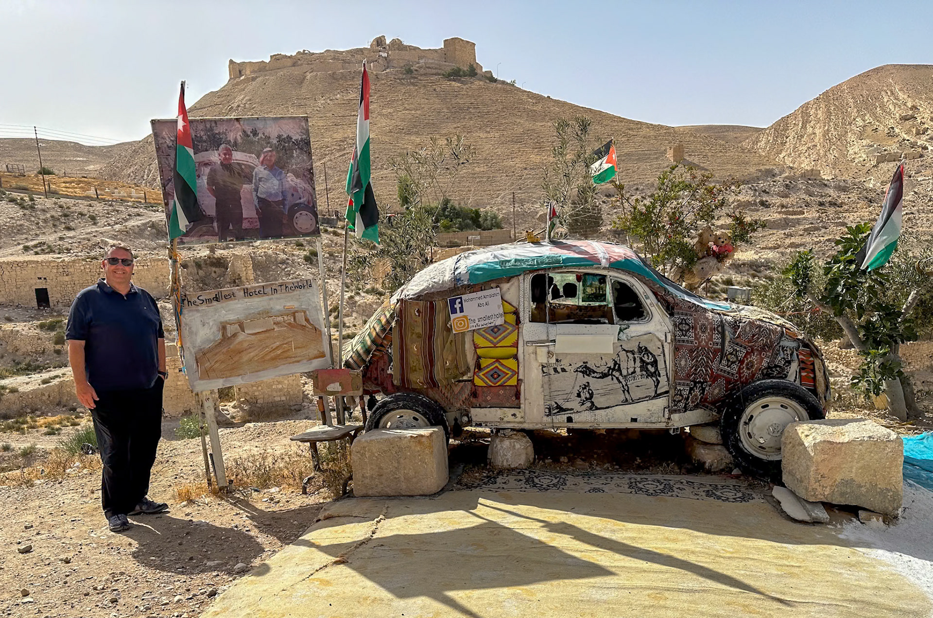 das kleinste Hotel der Welt (ein VW Käfer)