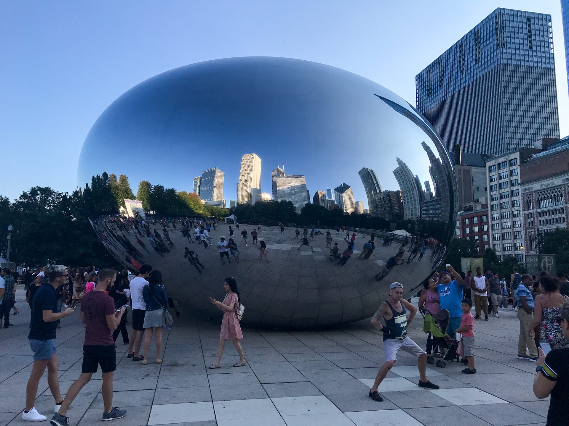 Cloud Gate im Millenium Park, Chicago