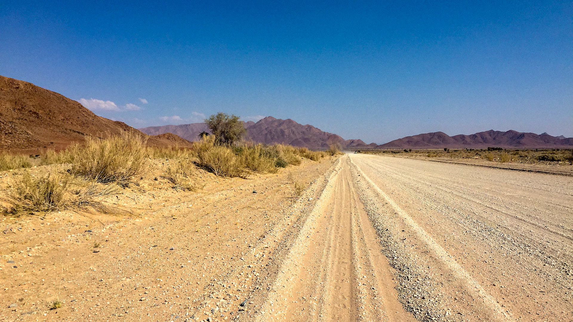 durch die Namib Wüste