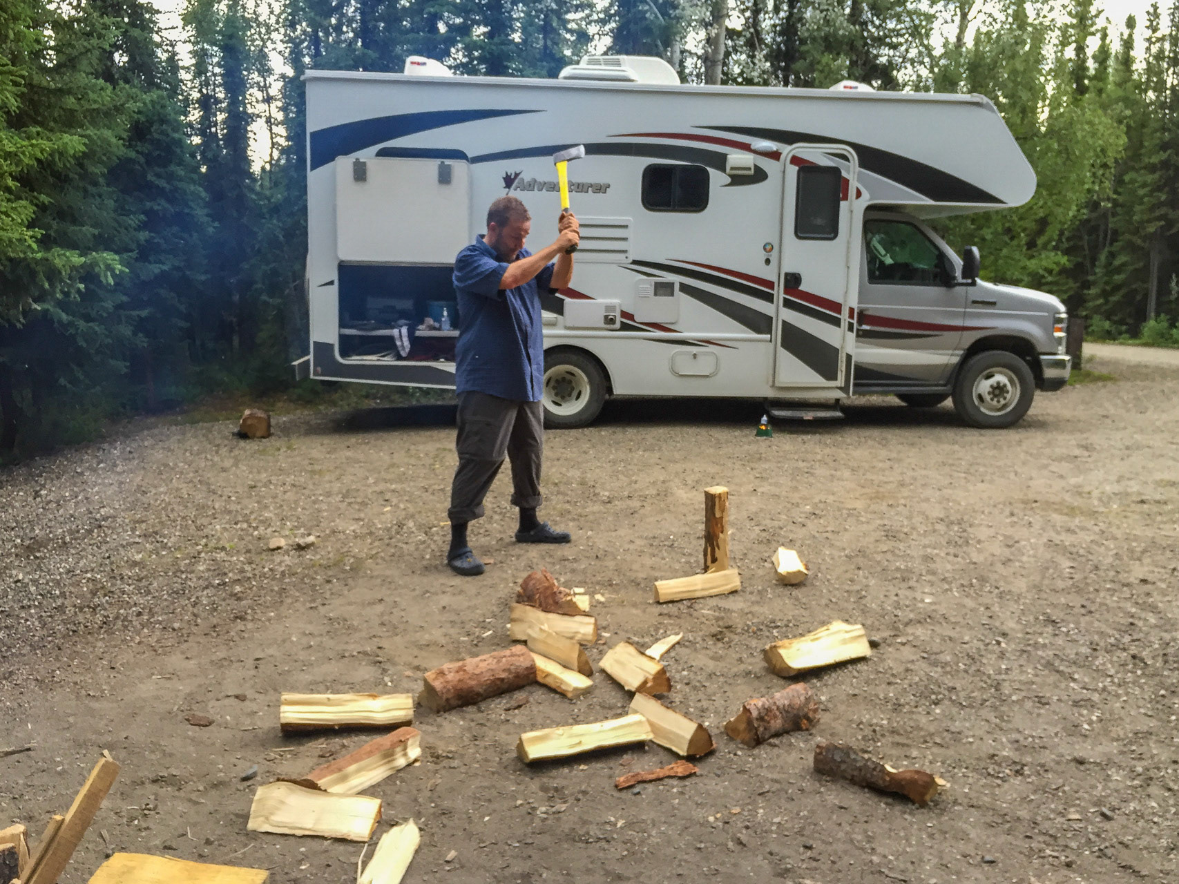 I'm a lumberjack and I'm OK...