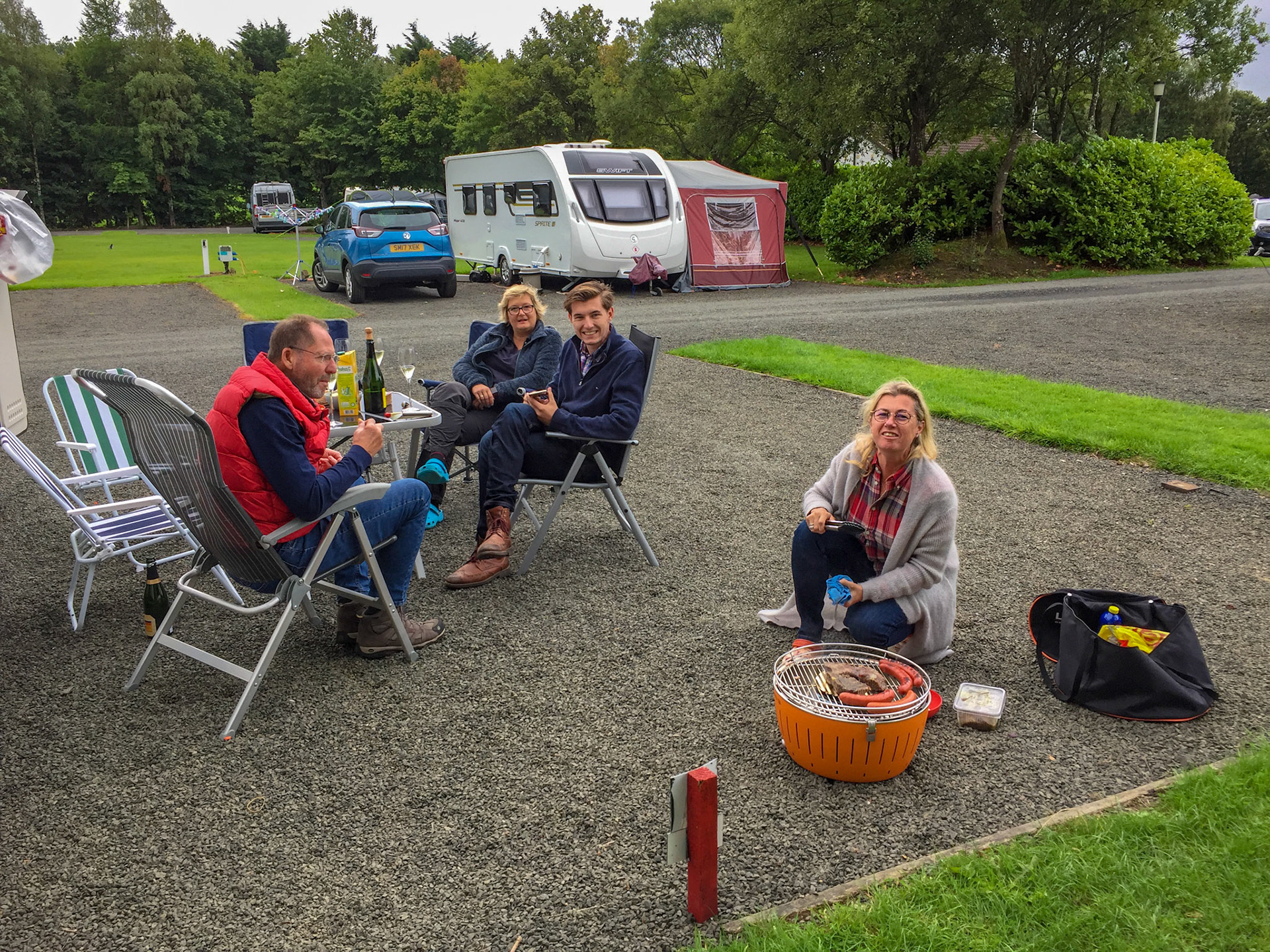 Campground nahe Stirling