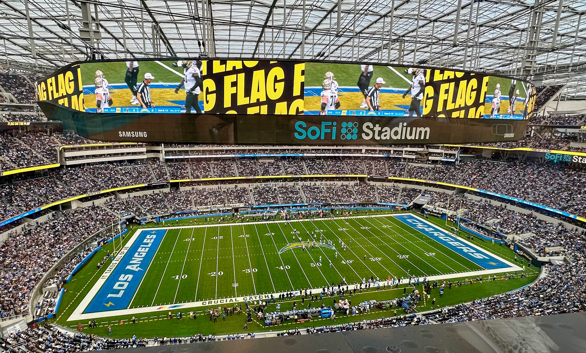 Footbal in L.A.: Saints vs. Chargers