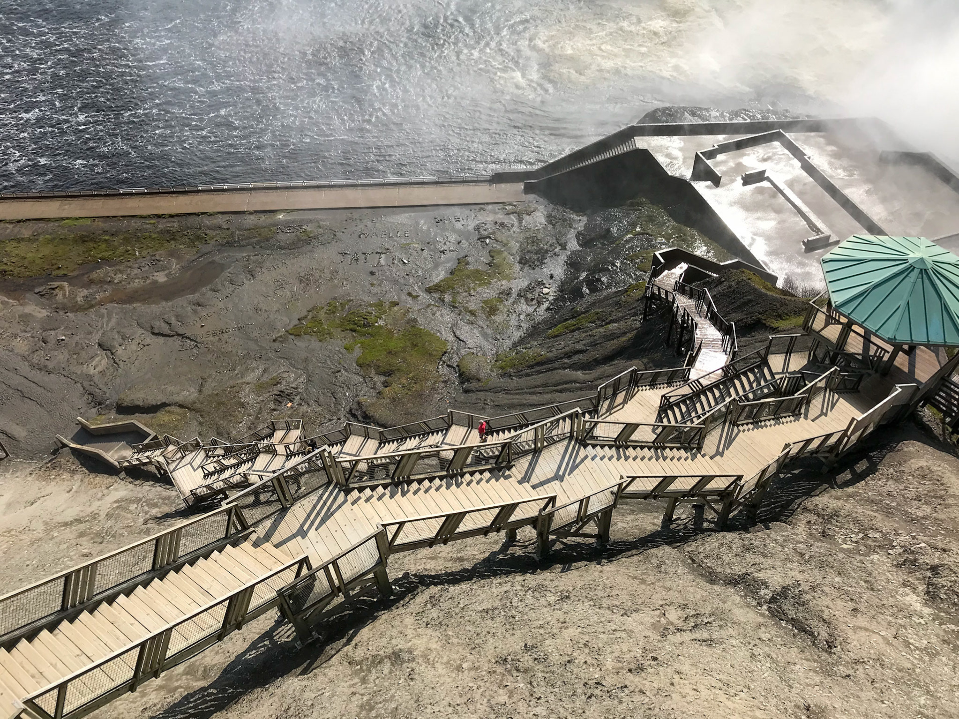 487 Stufen - Montmorency Falls, Quebec-City