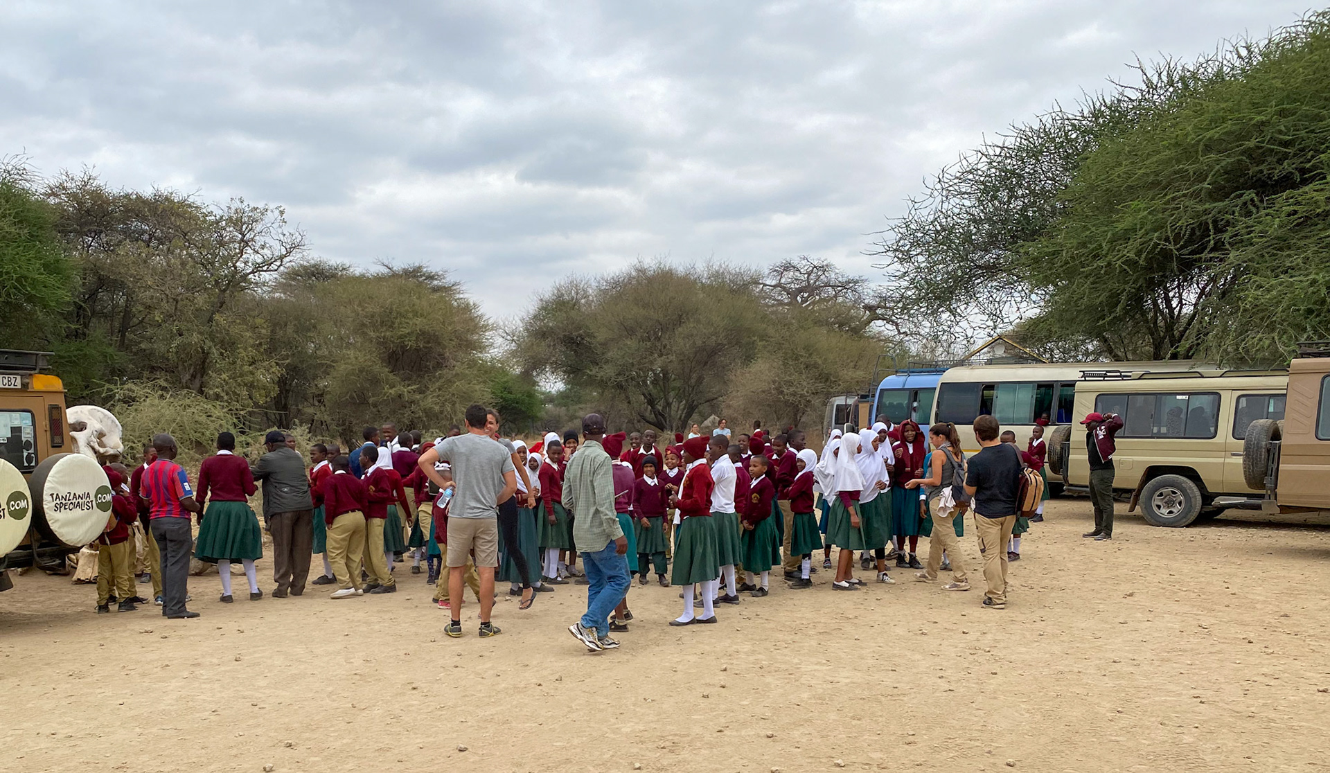 Schulausflug in den Tarangire National Park