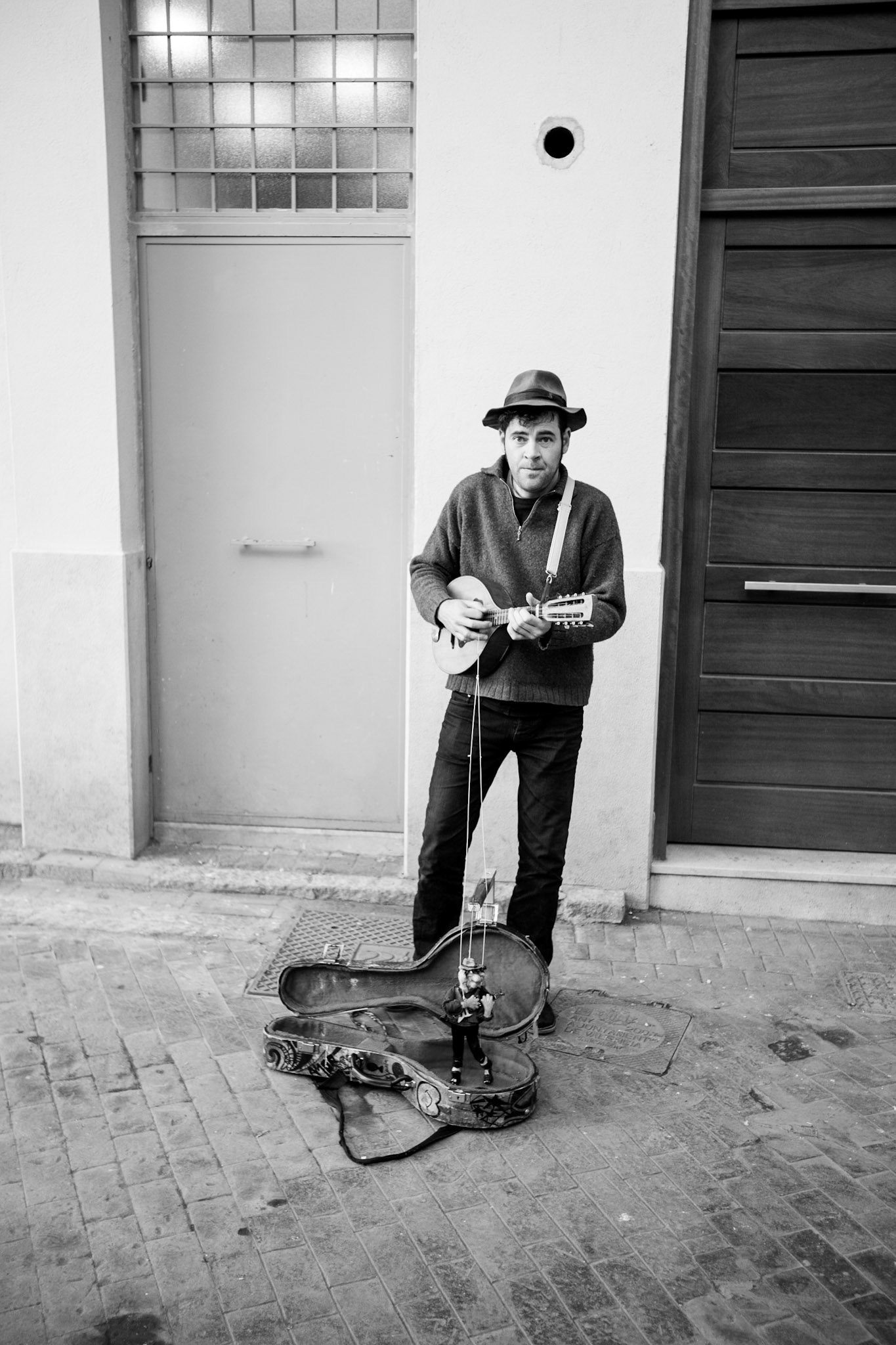 Busker in Valencia